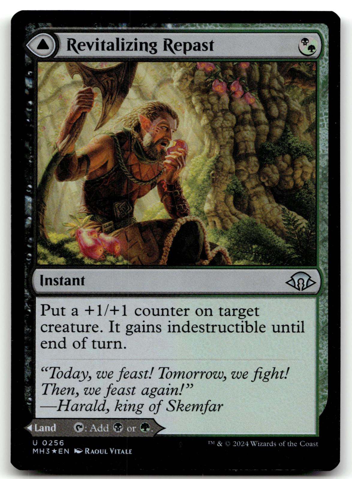 Revitalizing Repast 256 Uncommon Modern Horizons 3 Magic: The Gathering Foil NM