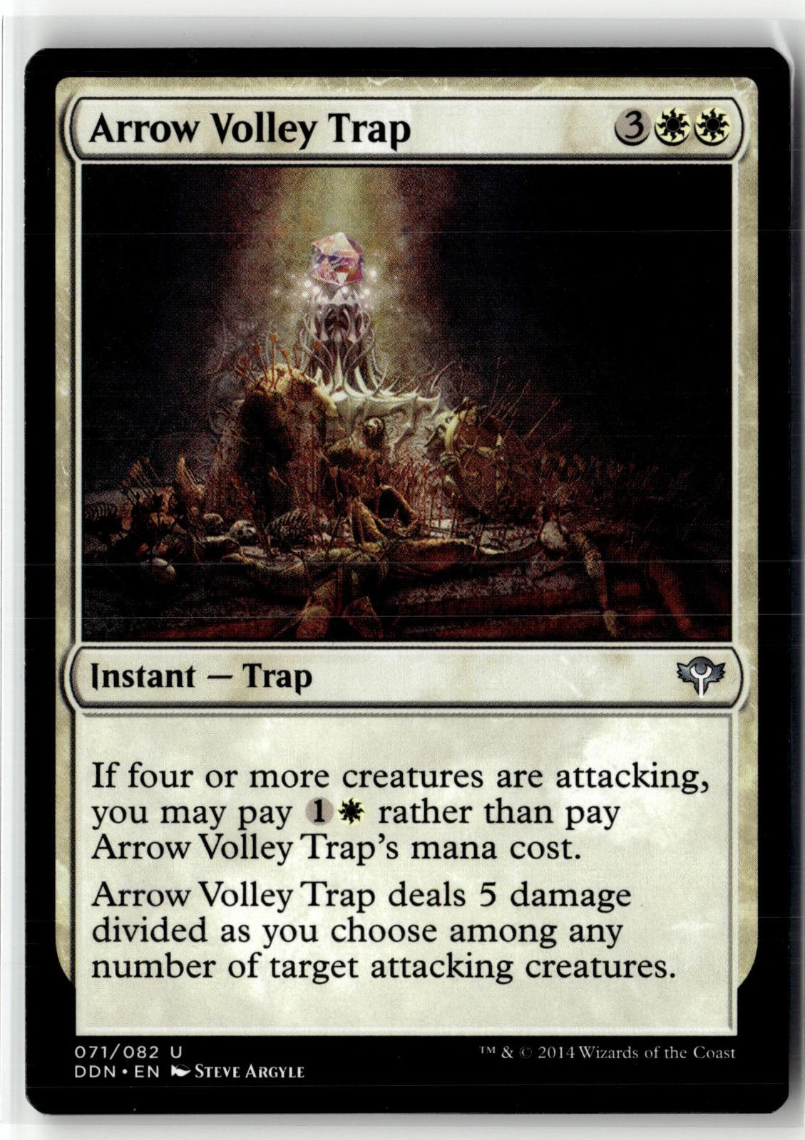 Arrow Volley Trap 2 Duel Decks: Speed vs. Cunning Magic: The Gathering NM