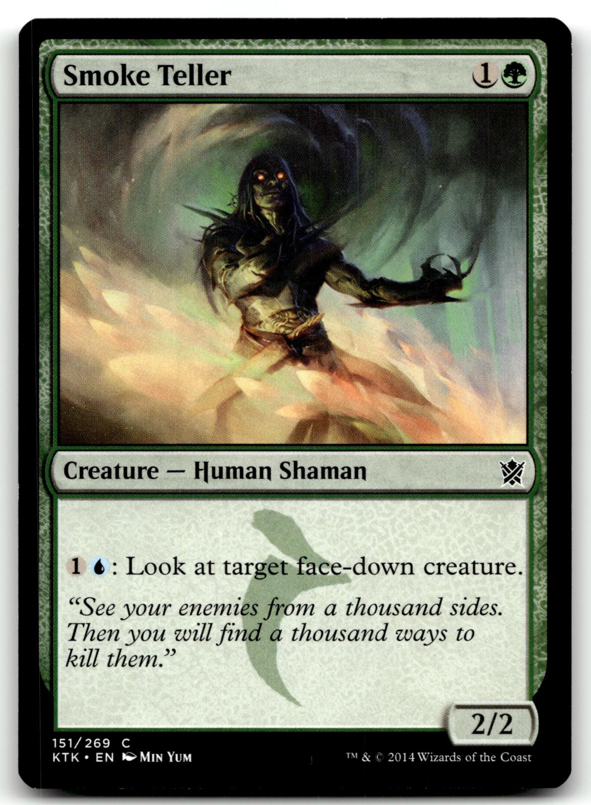 Smoke Teller 151 Common Khans of Tarkir Magic: The Gathering Near Mint