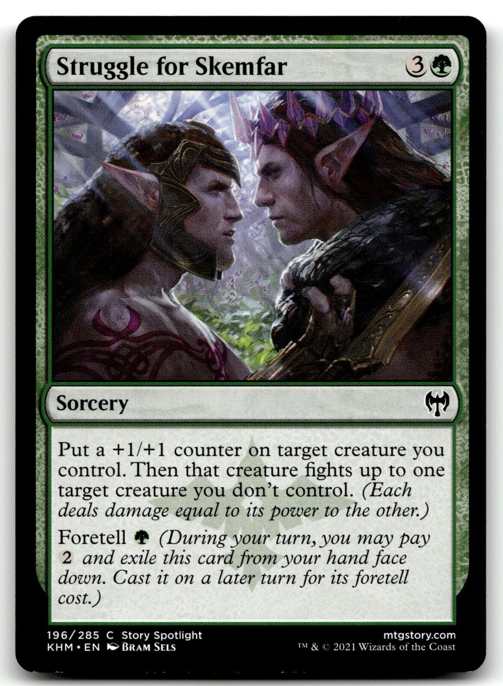Struggle for Skemfar 196 Common Kaldheim Magic: The Gathering Near Mint