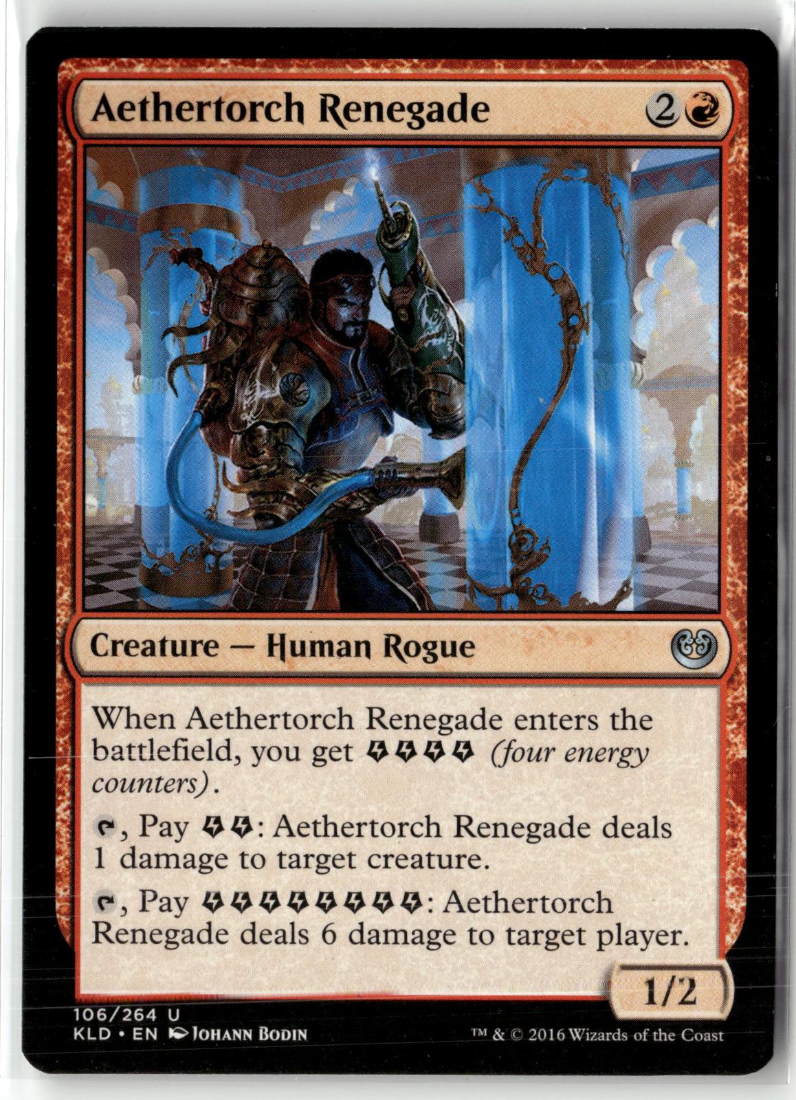 Aethertorch Renegade 106 Uncommon Kaladesh Magic: The Gathering Near Mint