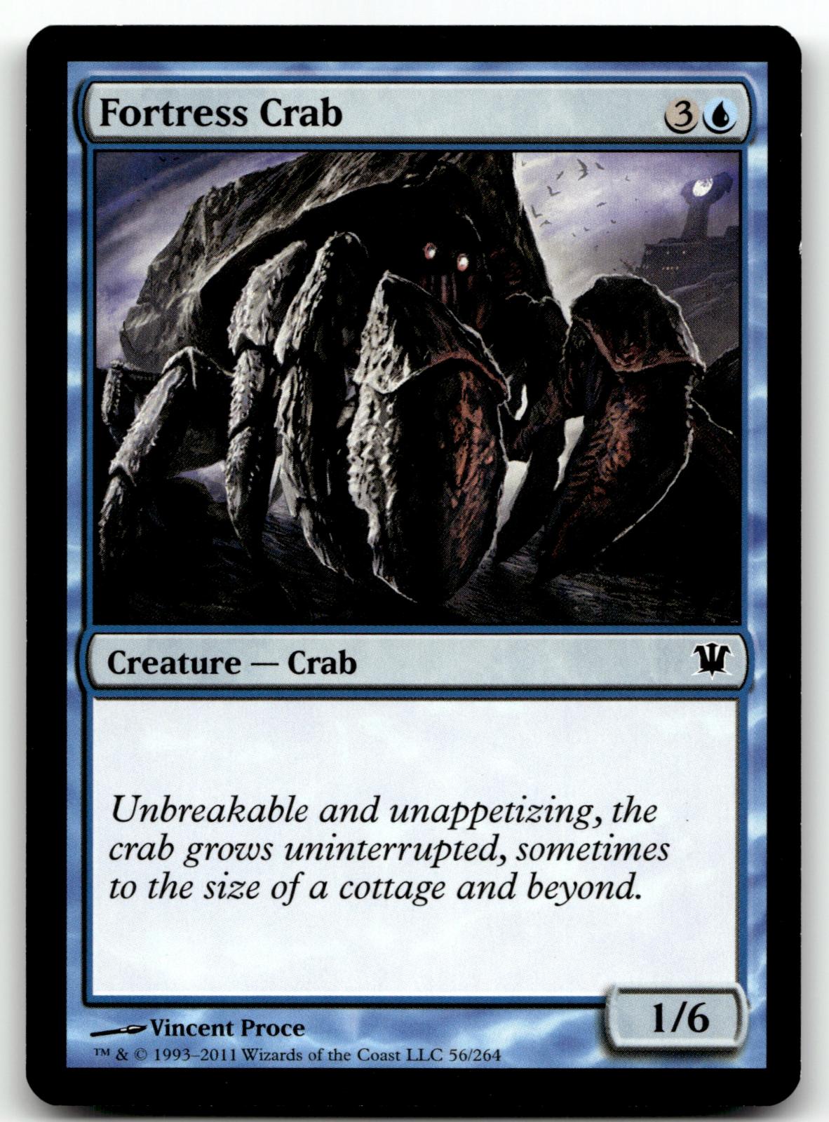 Fortress Crab 56 Common Innistrad Magic: The Gathering Near Mint