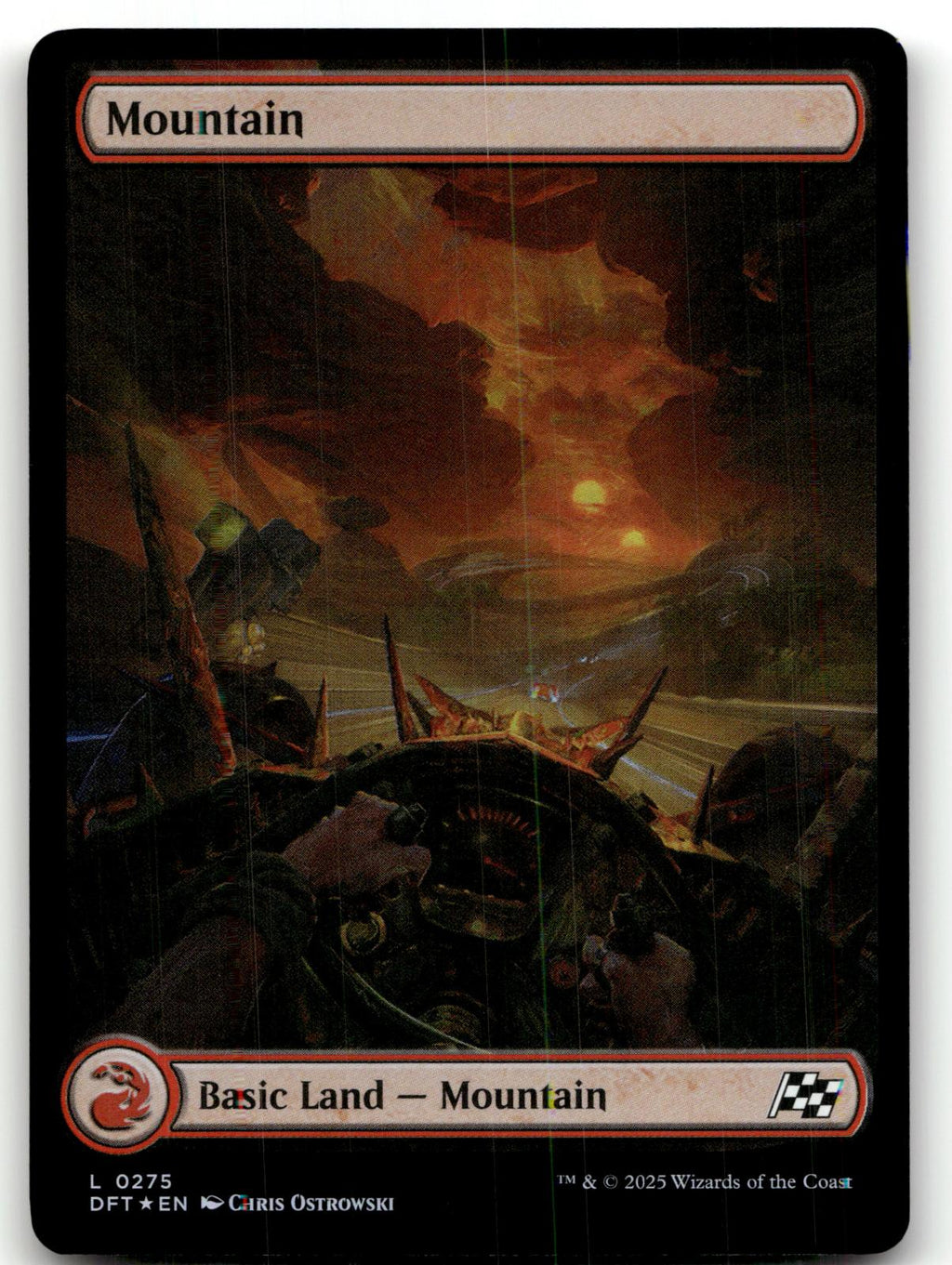 Mountain (0275) 275 Land Aetherdrift Magic: The Gathering Foil Near Mint
