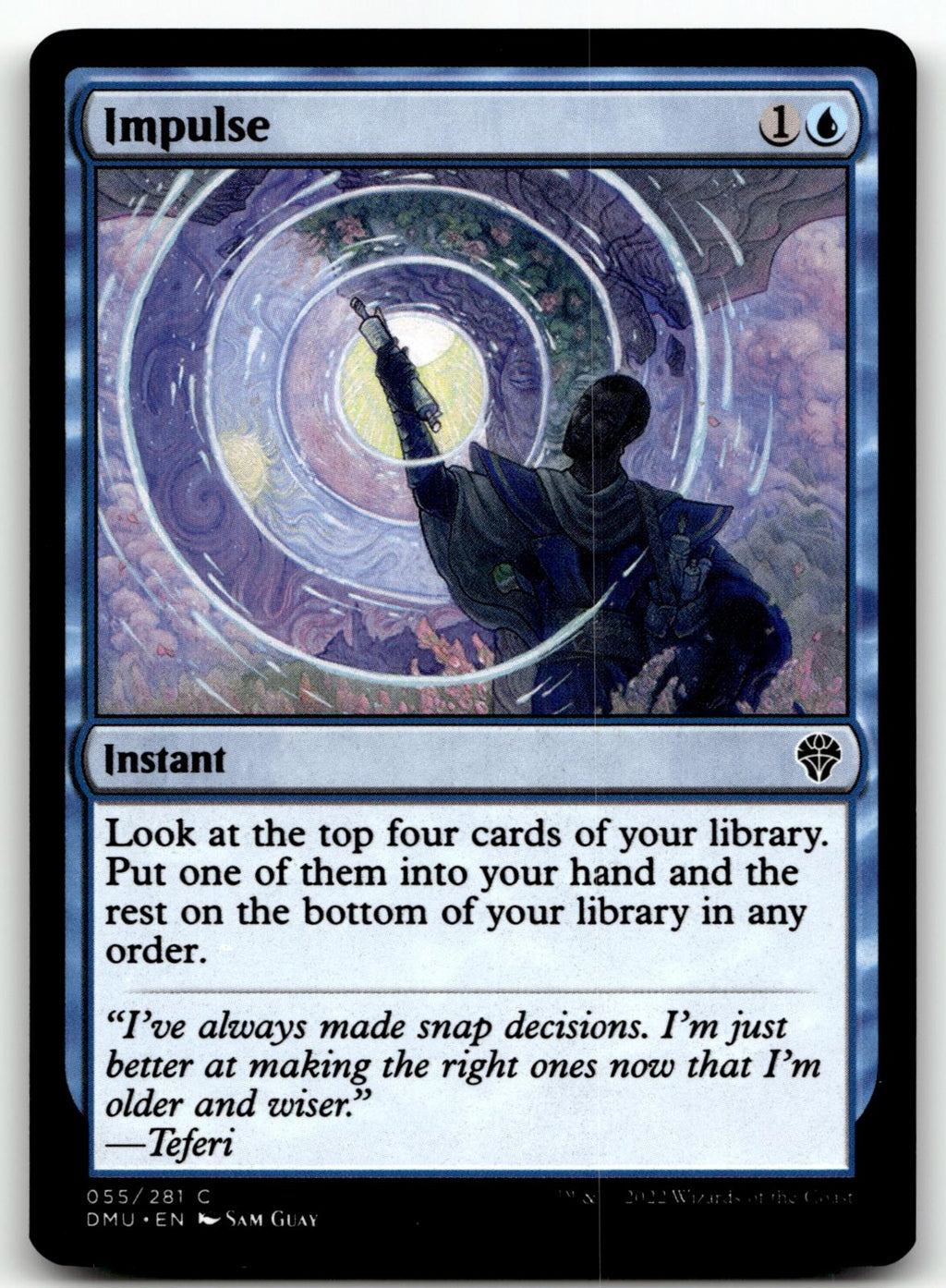 Impulse 55 Common Dominaria United Magic: The Gathering Near Mint