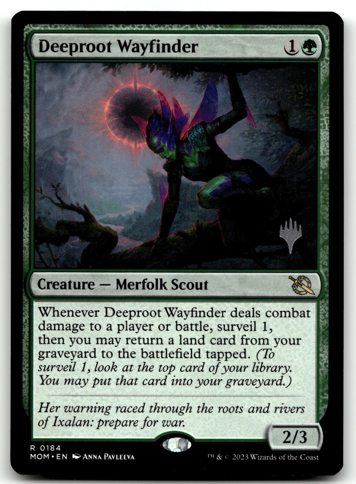 Deeproot Wayfinder 184 Rare March of the Machine Magic: The Gathering Near Mint