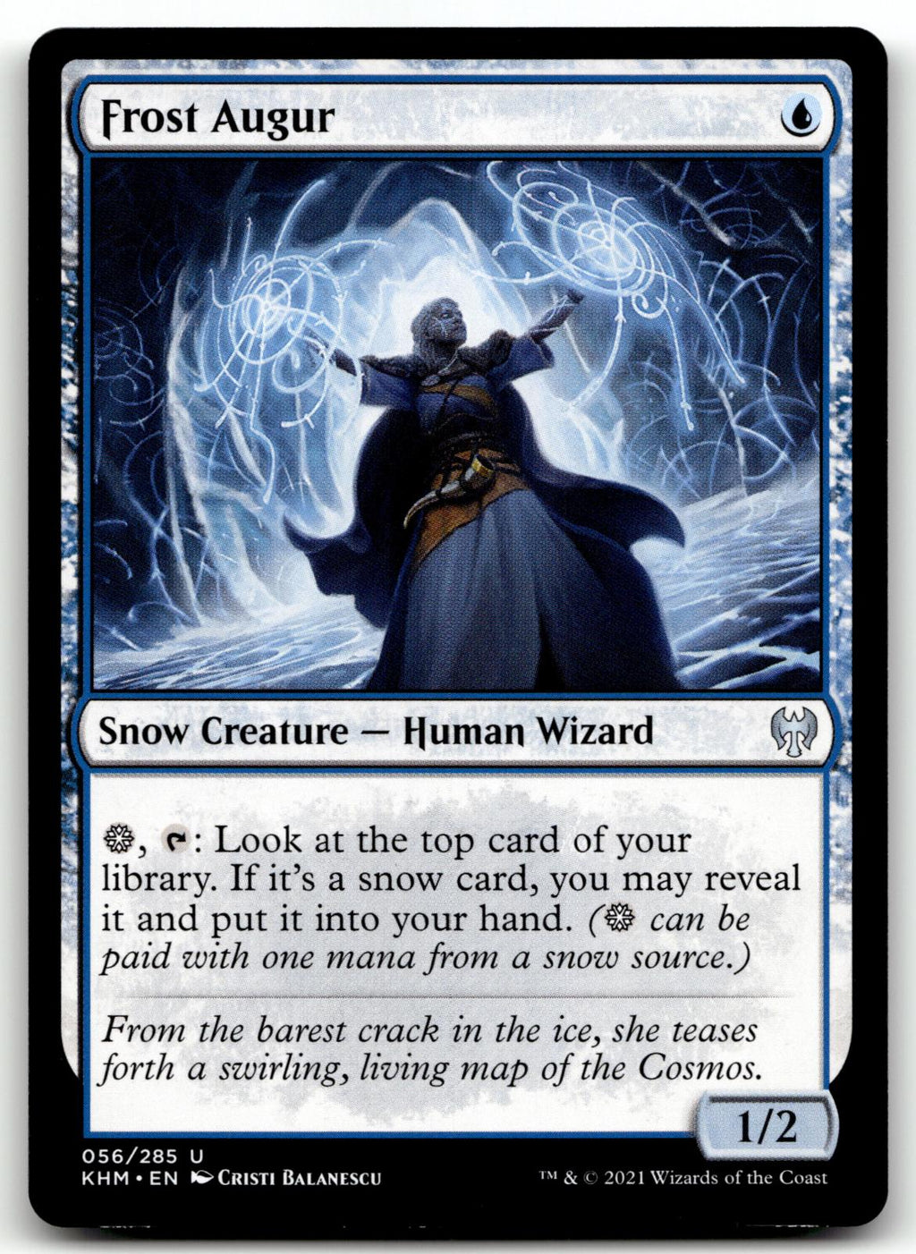 Frost Augur 56 Uncommon Kaldheim Magic: The Gathering Near Mint