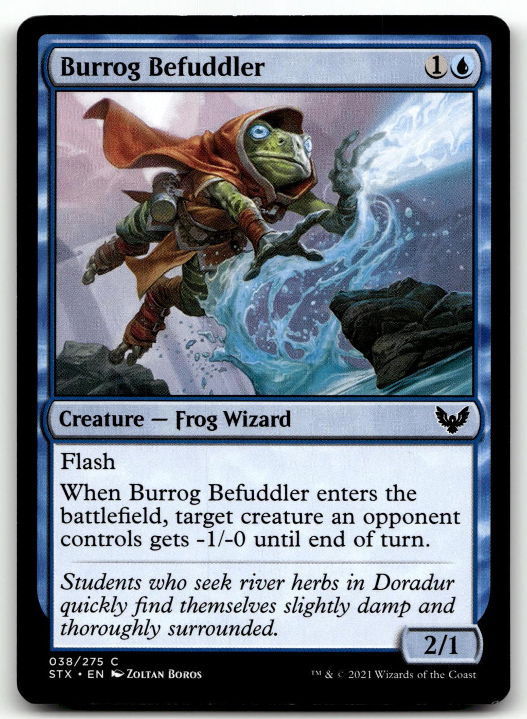 Burrog Befuddler 38 Common Strixhaven: School of Mages Magic: The Gathering NM