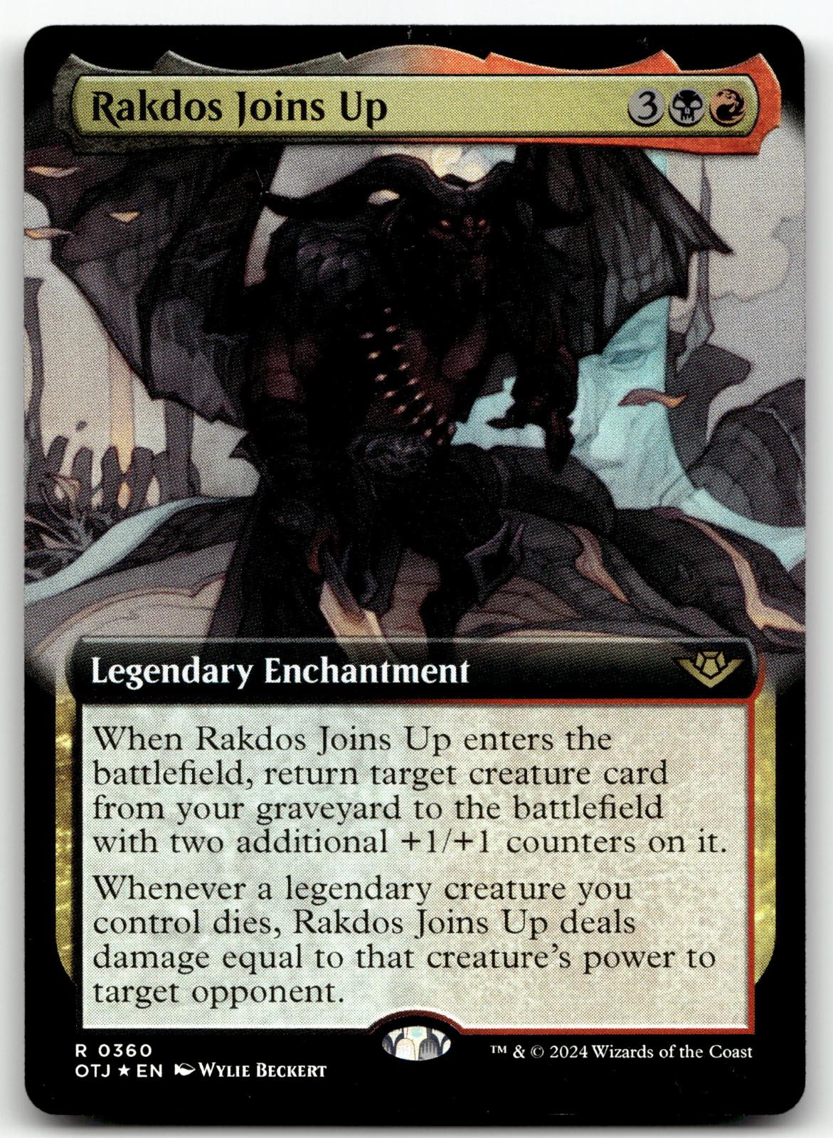 Rakdos Joins Up (Extended Art) 360 Outlaws of Thunder Junction 