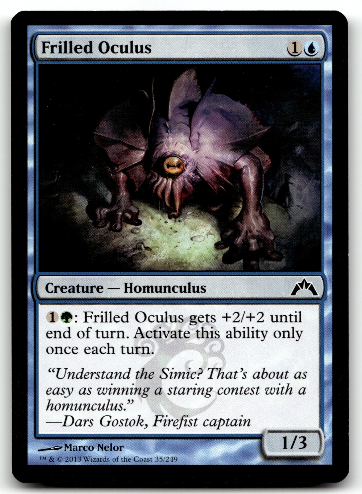 Frilled Oculus 35 Common Gatecrash Magic: The Gathering Near Mint