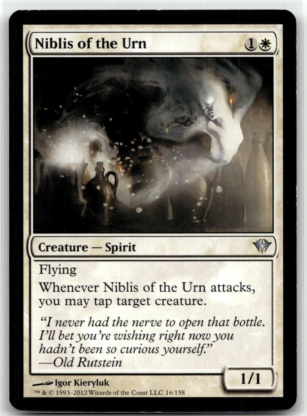 Niblis of the Urn 16 Uncommon Dark Ascension Magic: The Gathering Near Mint