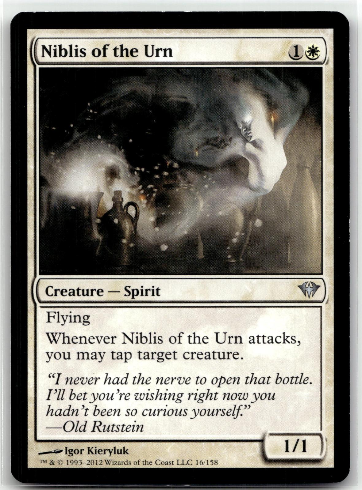 Niblis of the Urn 16 Uncommon Dark Ascension Magic: The Gathering Near Mint