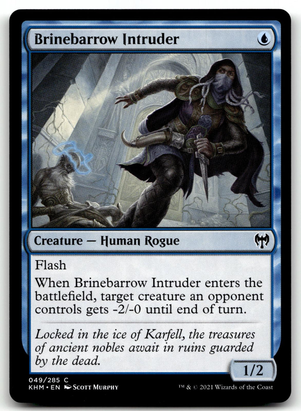 Brinebarrow Intruder 49 Common Kaldheim Magic: The Gathering Near Mint