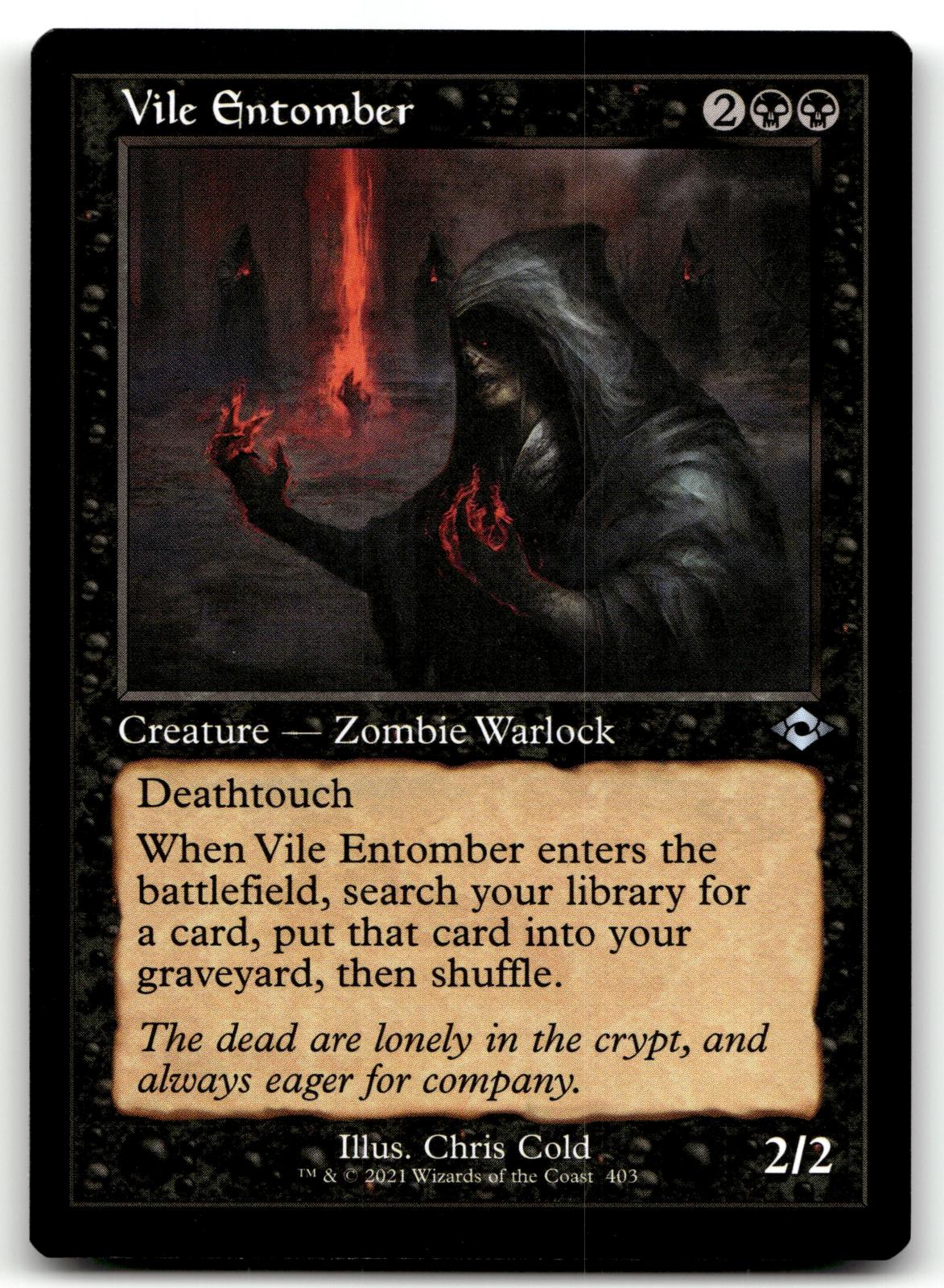 Vile Entomber (Retro Frame) 403 Modern Horizons 2 Magic: The Gathering NM