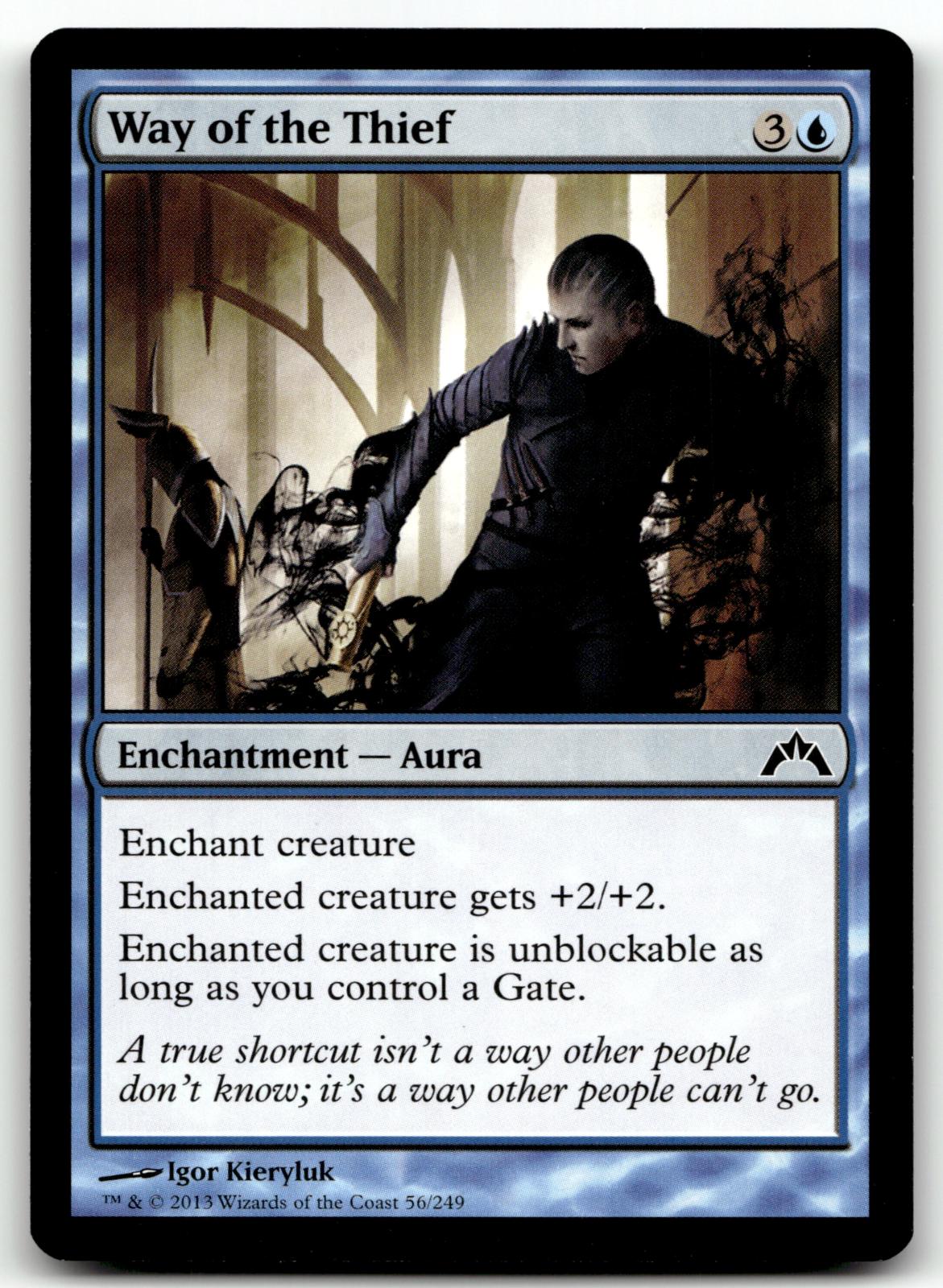 Way of the Thief 56 Common Gatecrash Magic: The Gathering Near Mint