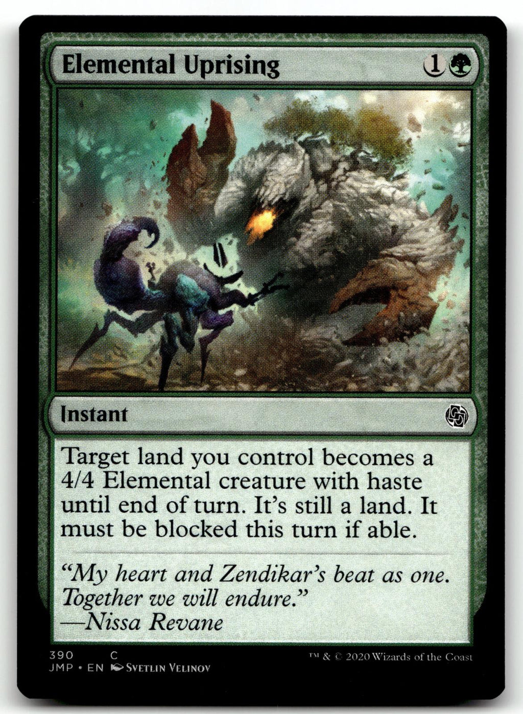 Elemental Uprising 390 Common Jumpstart Magic: The Gathering Near Mint