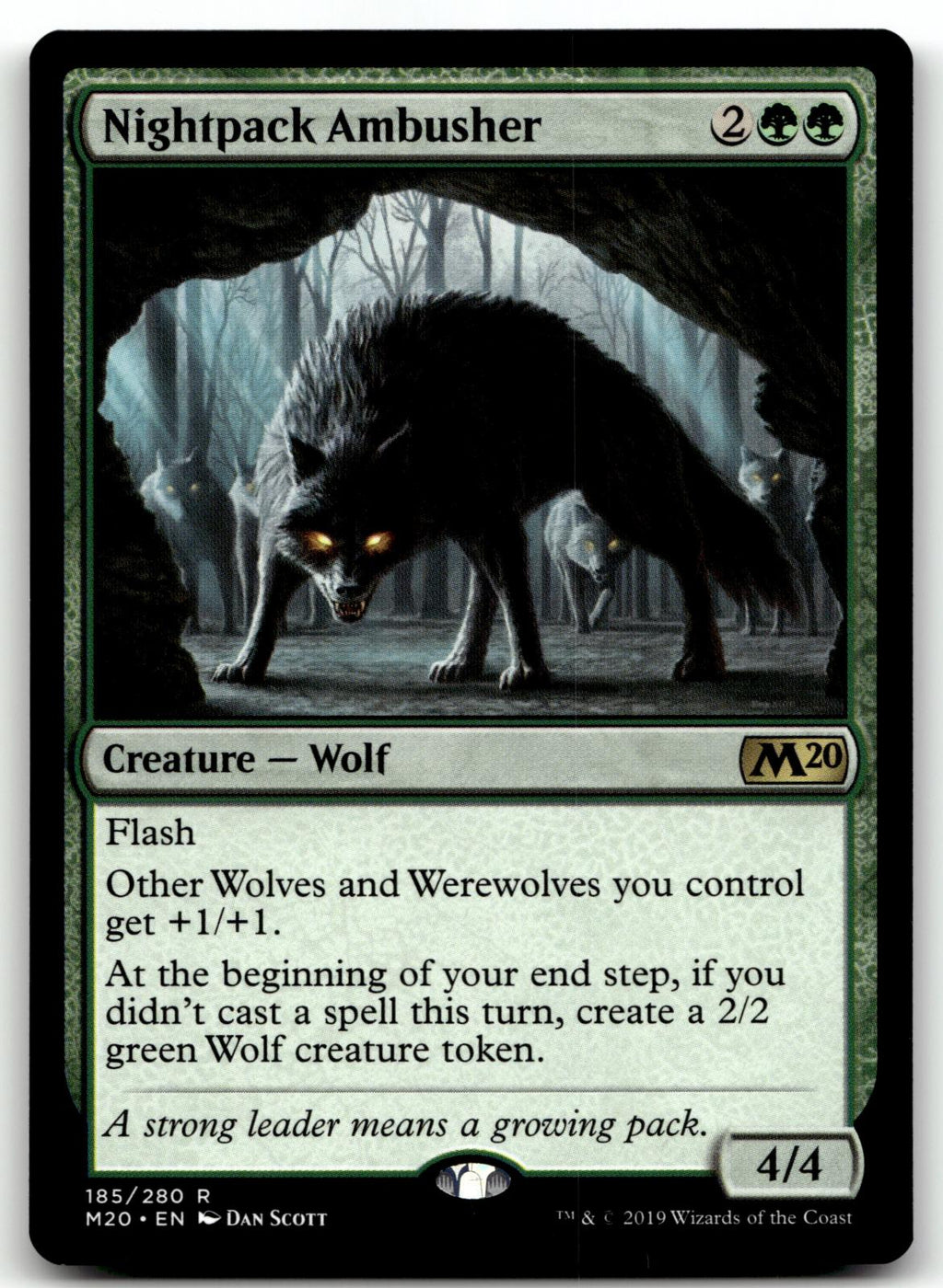 Nightpack Ambusher 185 Rare Core Set 2020 Magic: The Gathering Near Mint