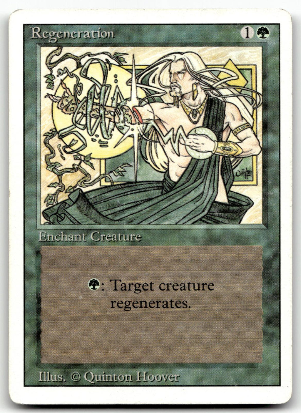 Regeneration Common Unlimited Edition Magic: The Gathering Near Mint