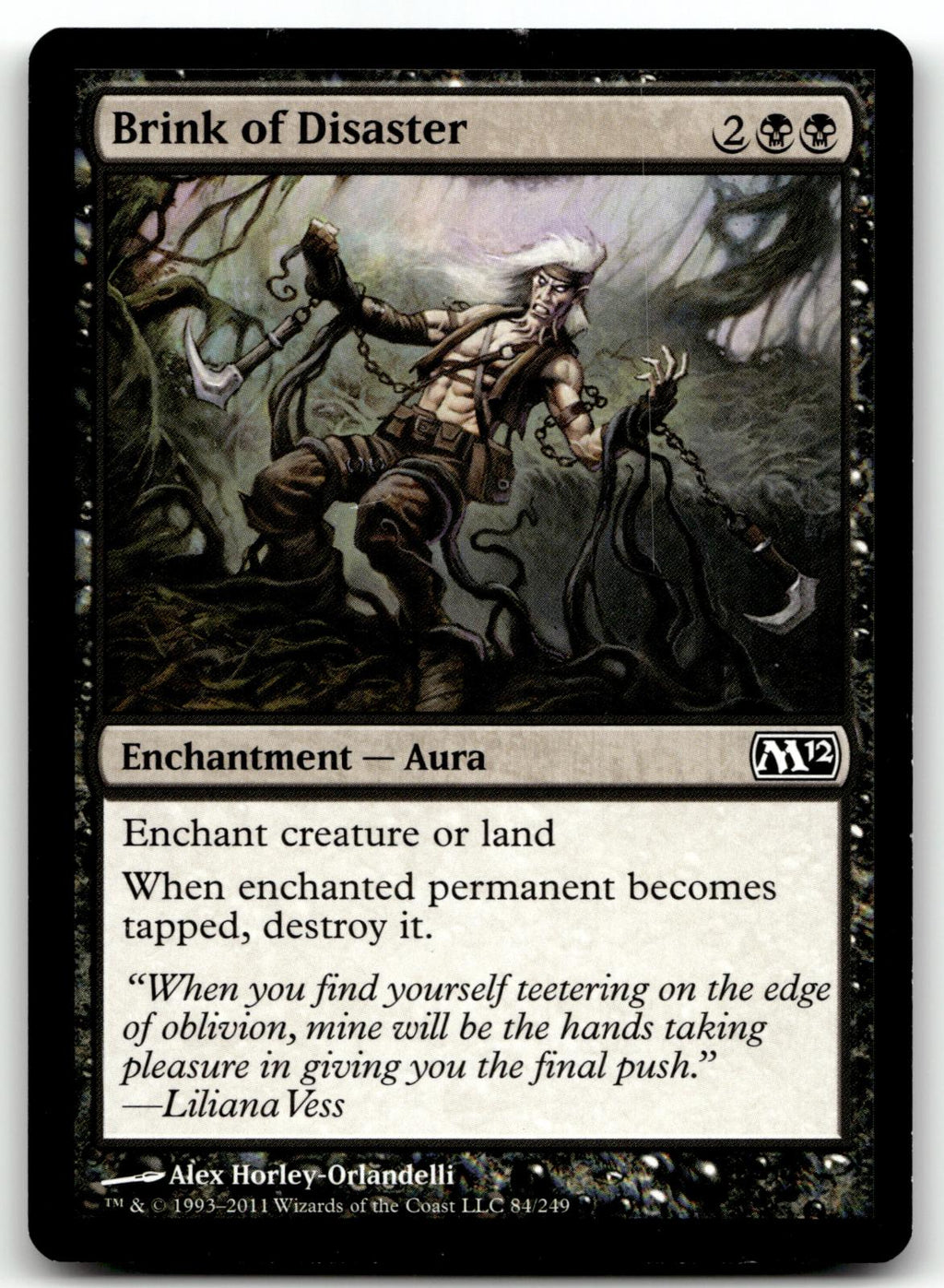 Brink of Disaster 84 Common Magic 2012 (M12) Magic: The Gathering Near Mint