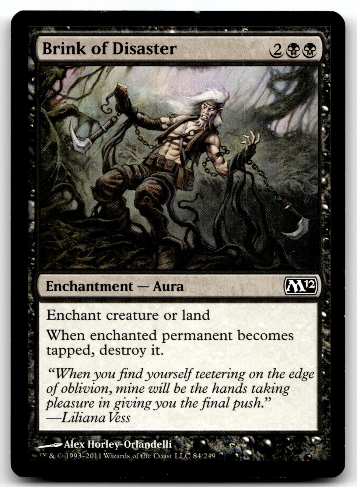 Brink of Disaster 84 Common Magic 2012 (M12) Magic: The Gathering Near Mint