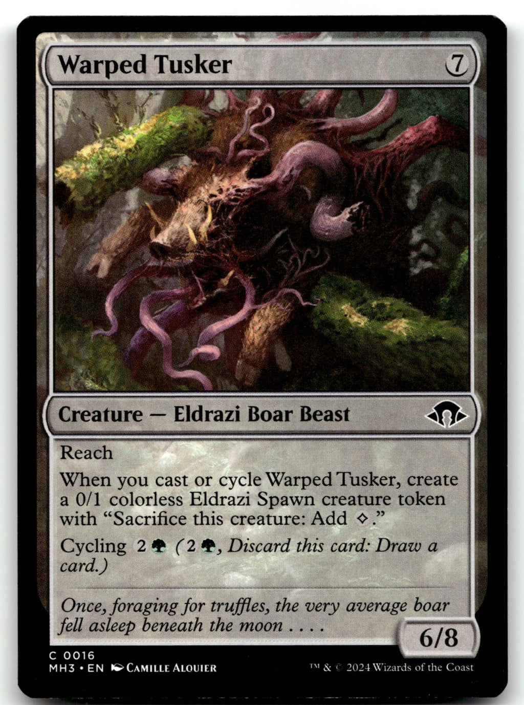 Warped Tusker 16 Common Modern Horizons 3 Magic: The Gathering Near Mint