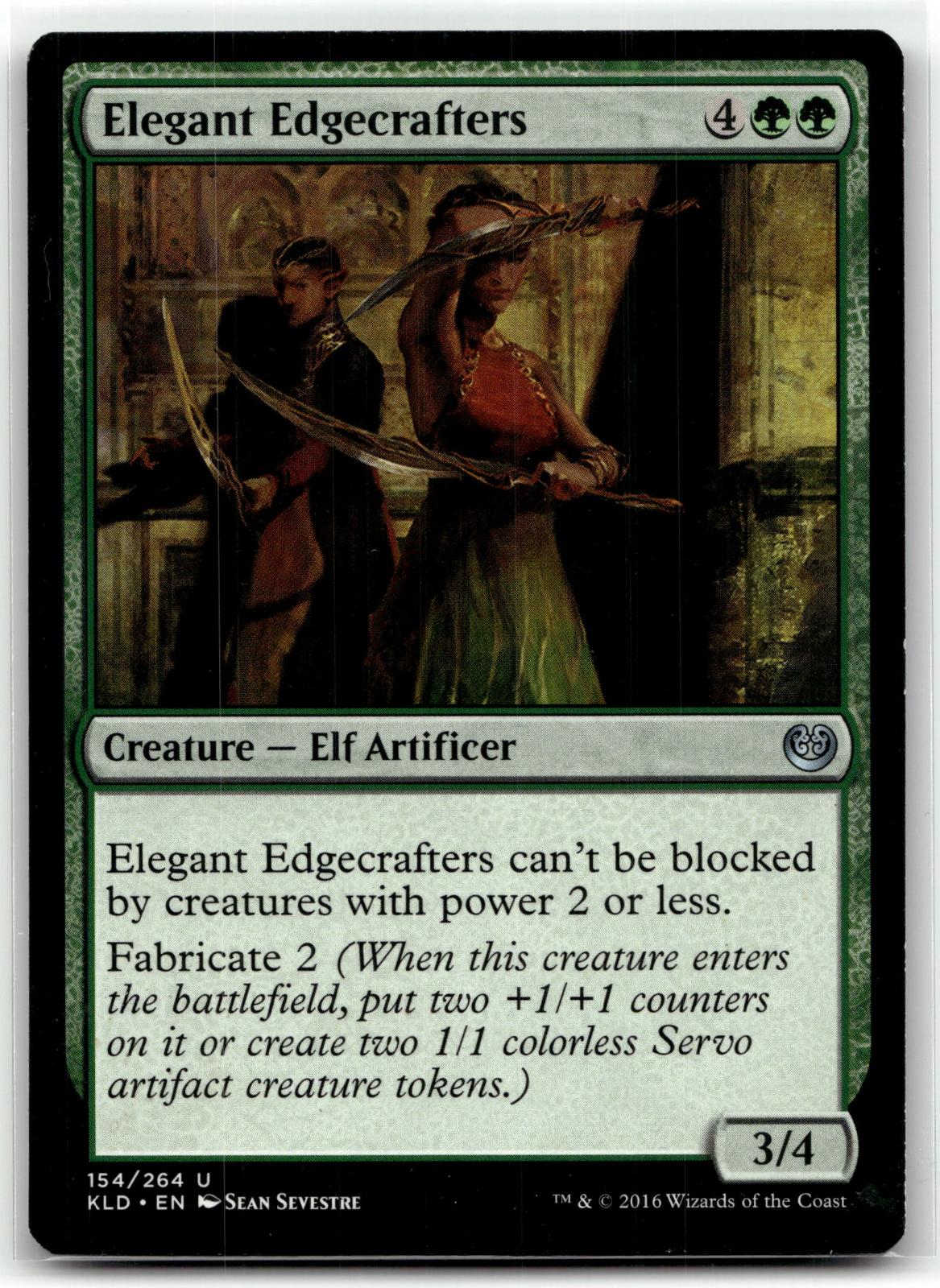 Elegant Edgecrafters 154 Uncommon Kaladesh Magic: The Gathering Near Mint