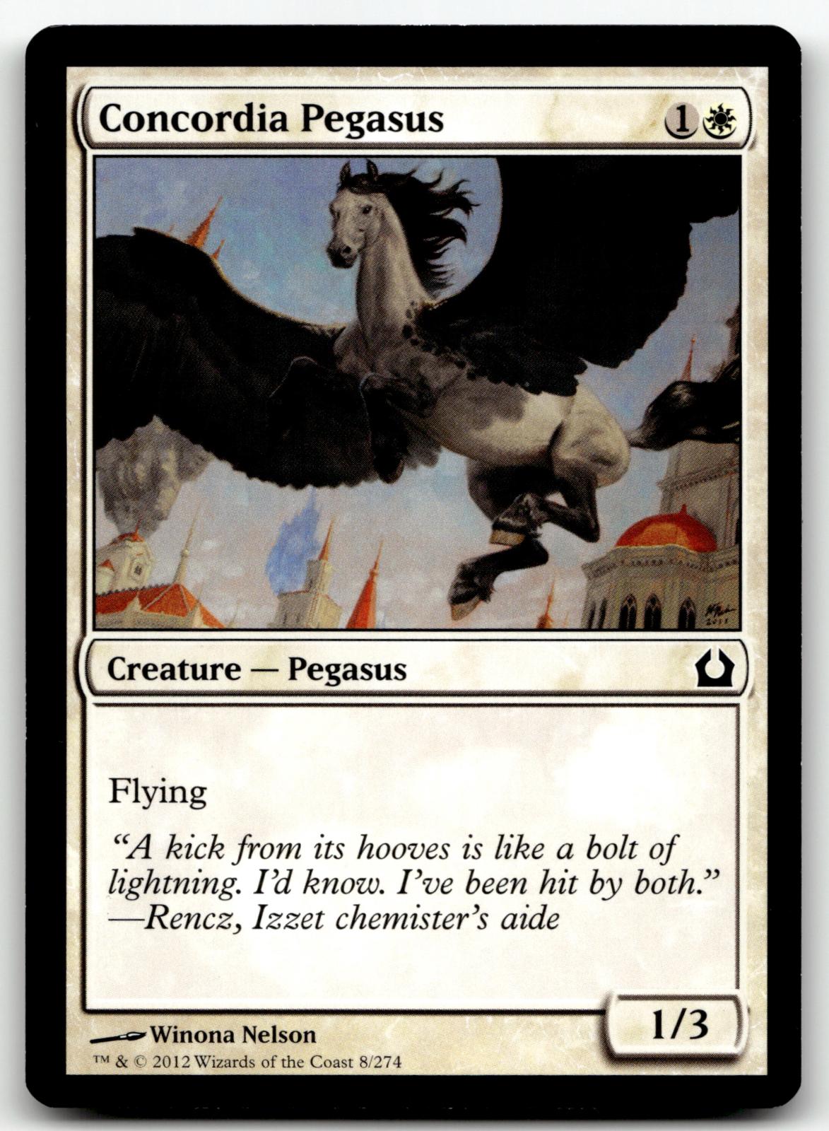 Concordia Pegasus 8 Common Return to Ravnica Magic: The Gathering Near Mint