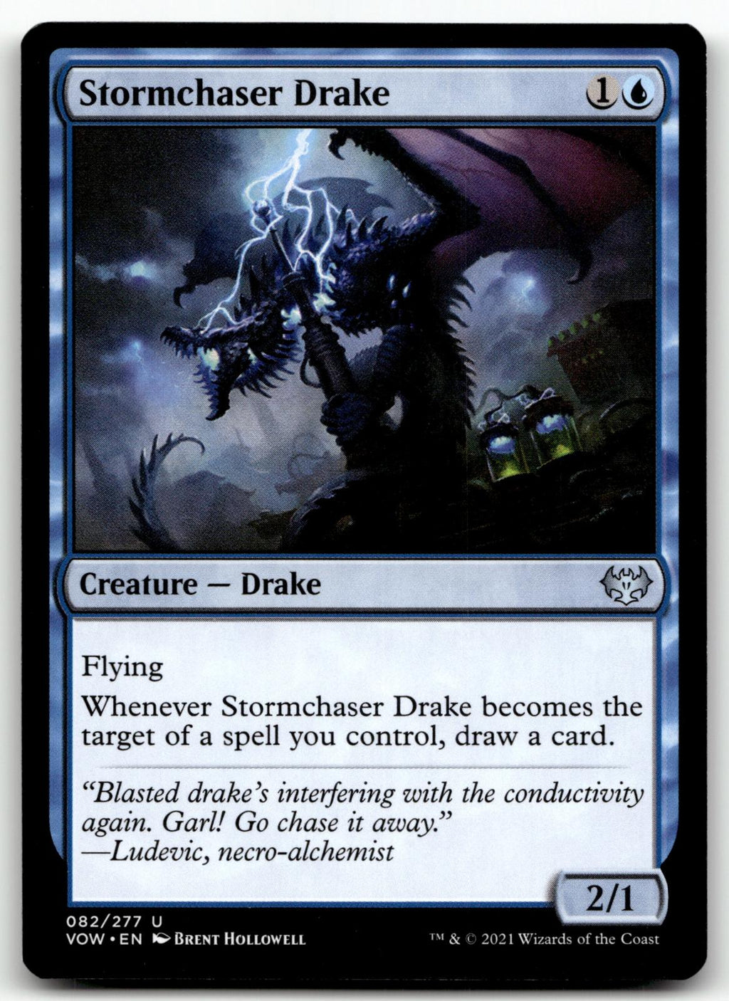 Stormchaser Drake 82 Uncommon Innistrad: Crimson Vow Magic: The Gathering NM