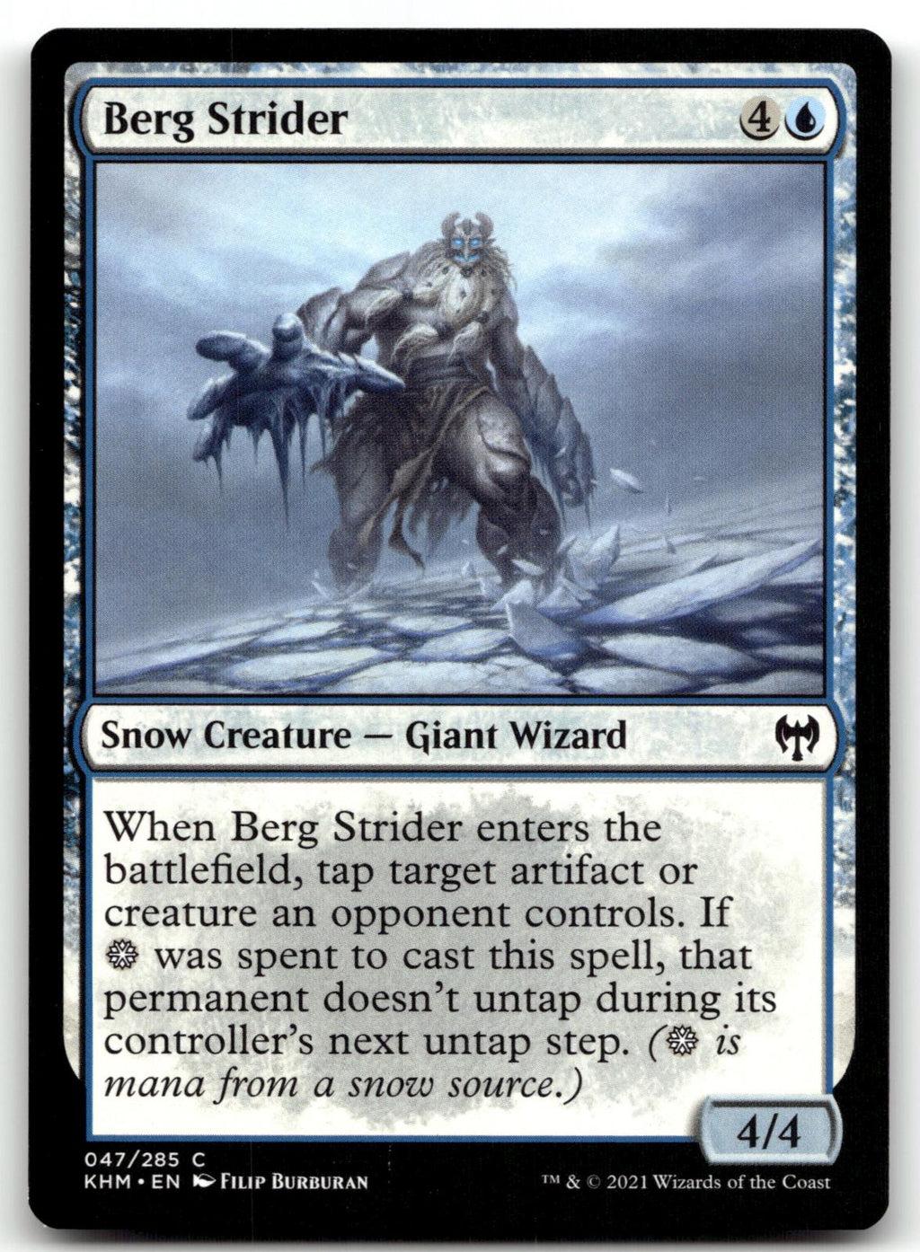 Berg Strider 47 Common Kaldheim Magic: The Gathering Near Mint