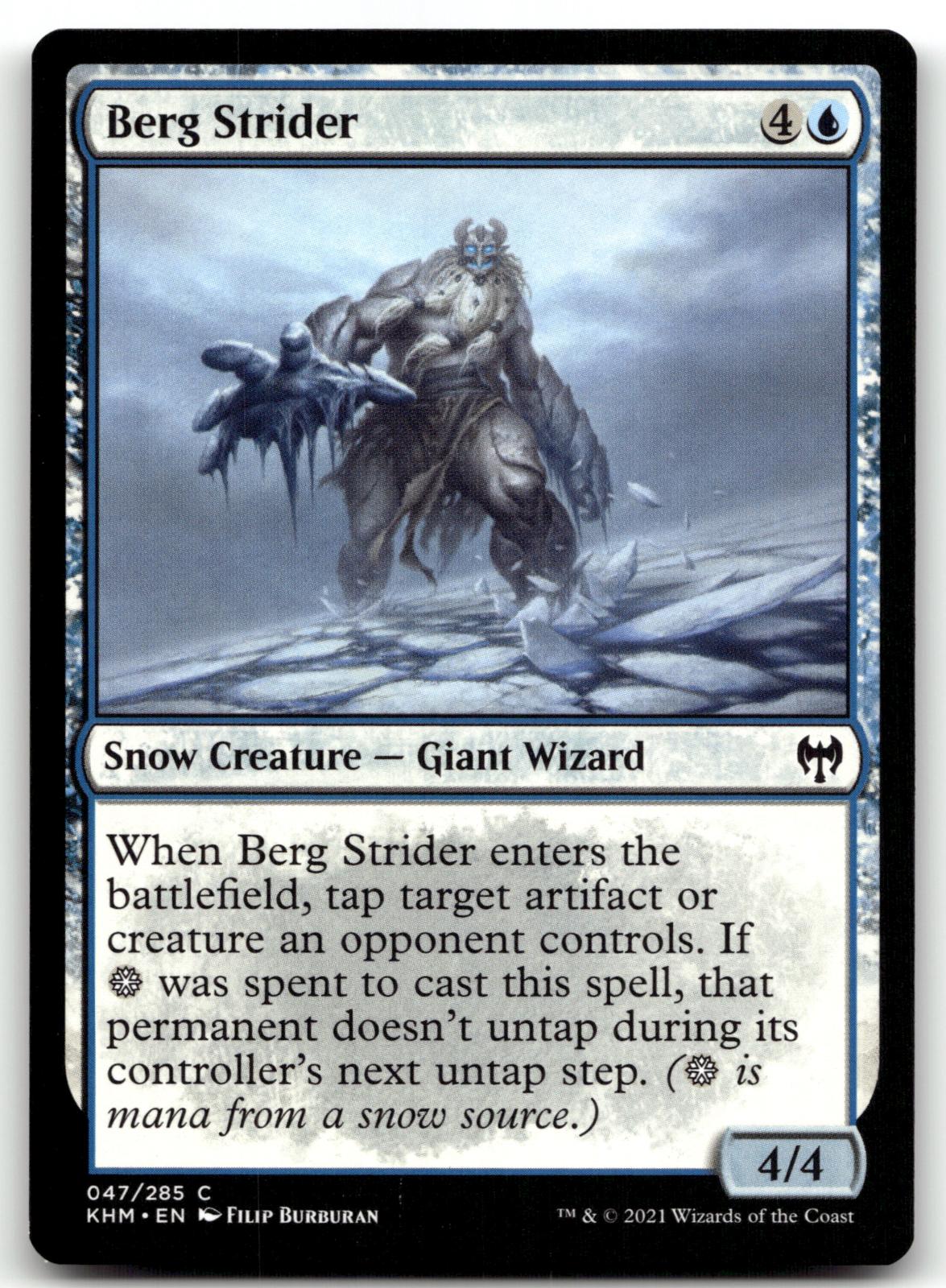Berg Strider 47 Common Kaldheim Magic: The Gathering Near Mint