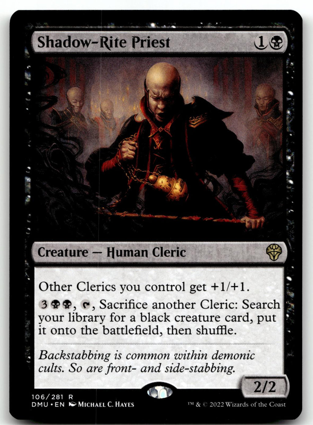 Shadow-Rite Priest 106 Rare Dominaria United Magic: The Gathering Near Mint