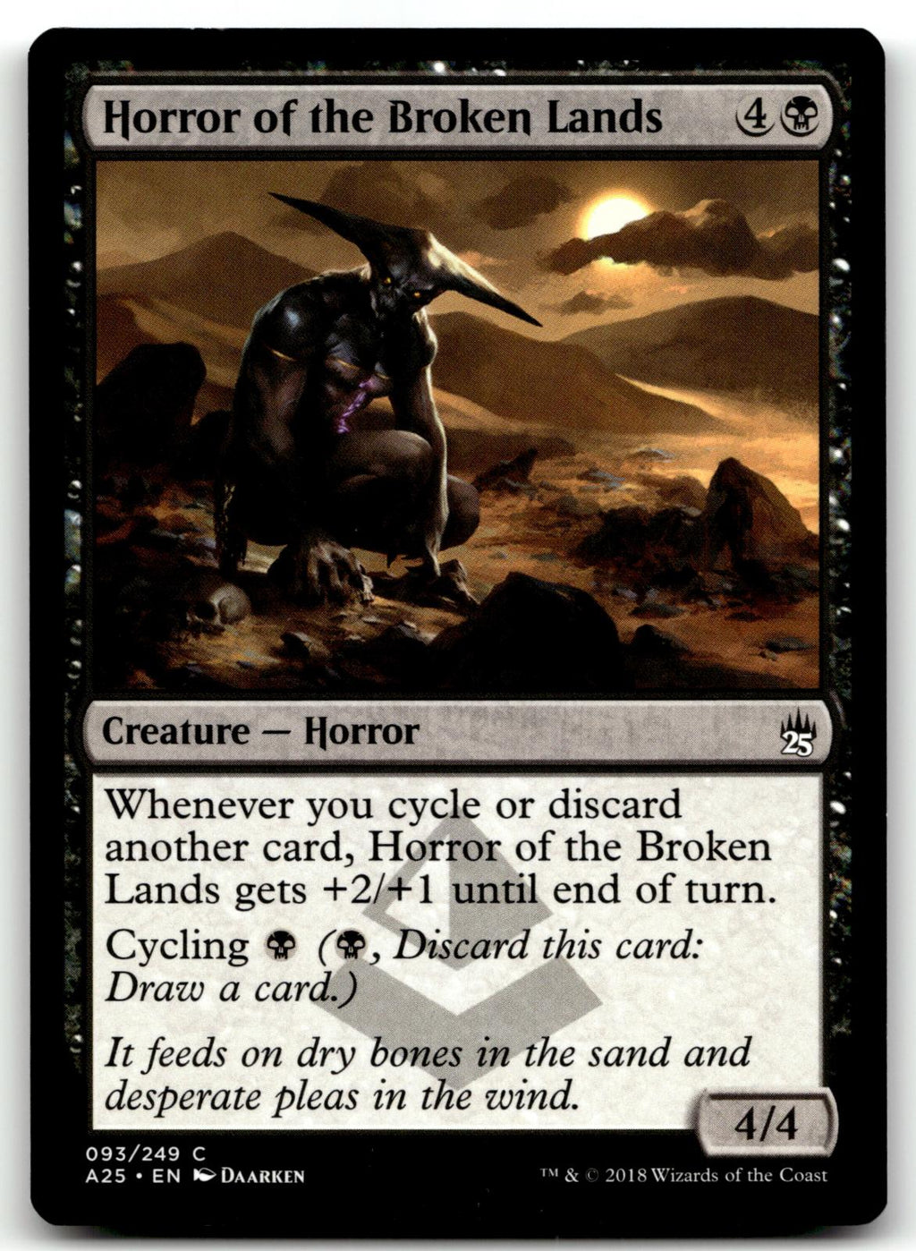 Horror of the Broken Lands 93 Common Masters 25 Magic: The Gathering Near Mint