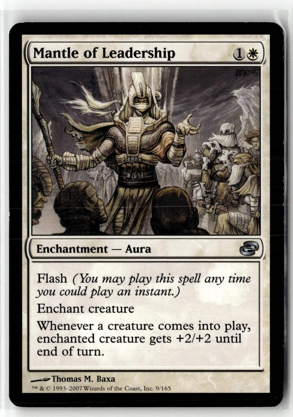 Mantle of Leadership 9 Uncommon Planar Chaos Magic: The Gathering Near Mint