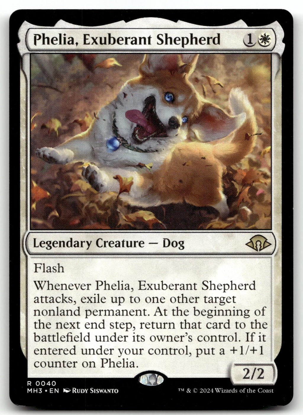 Phelia, Exuberant Shepherd 40 Rare Modern Horizons 3 Magic: The Gathering NM