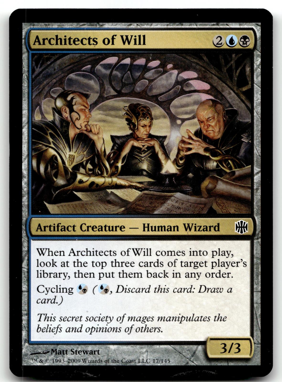 Architects of Will 17 Common Alara Reborn Magic: The Gathering Near Mint