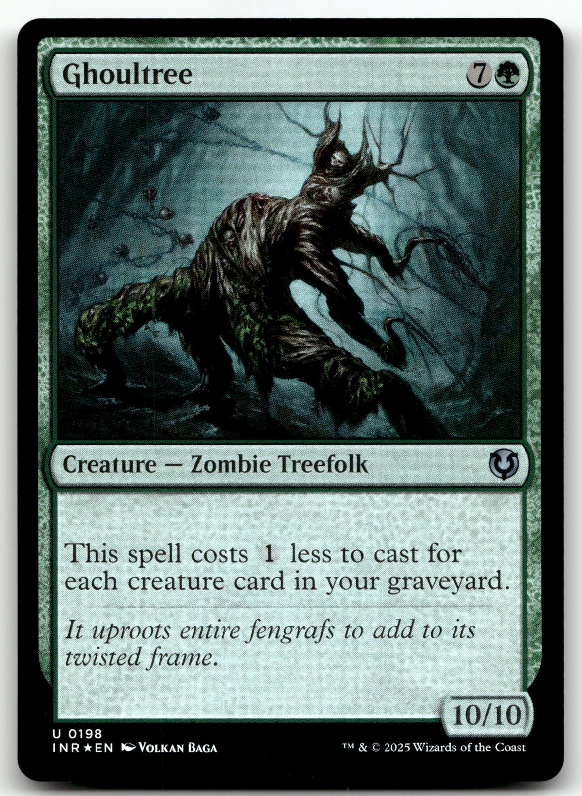 Ghoultree 198 Uncommon Innistrad Remastered Magic: The Gathering Foil Near Mint