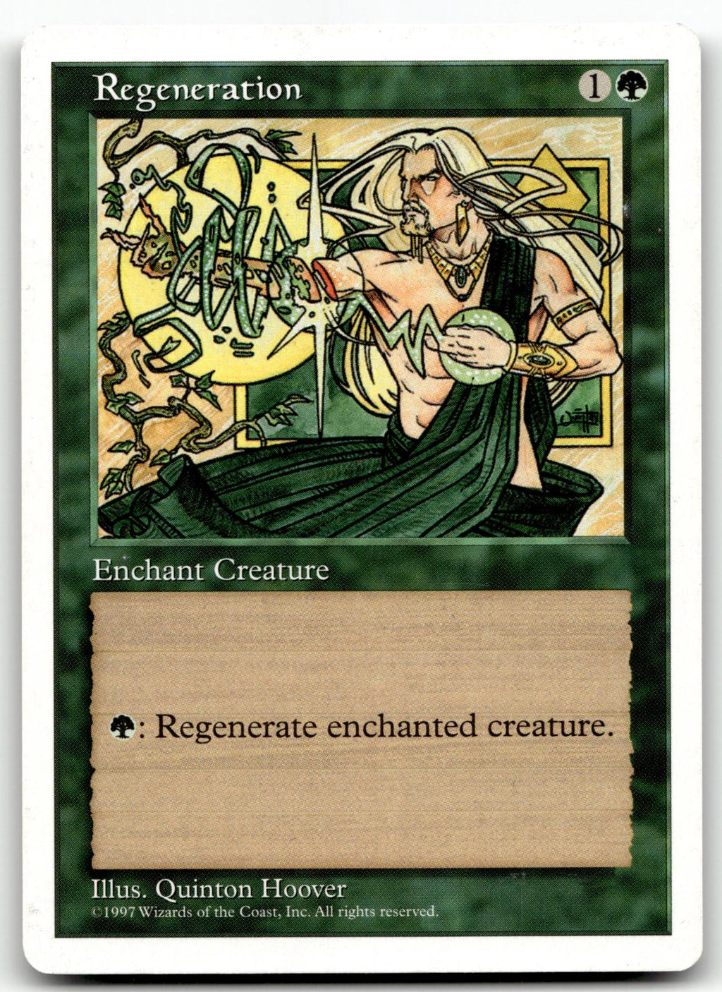 Regeneration Common Fifth Edition Magic: The Gathering Near Mint