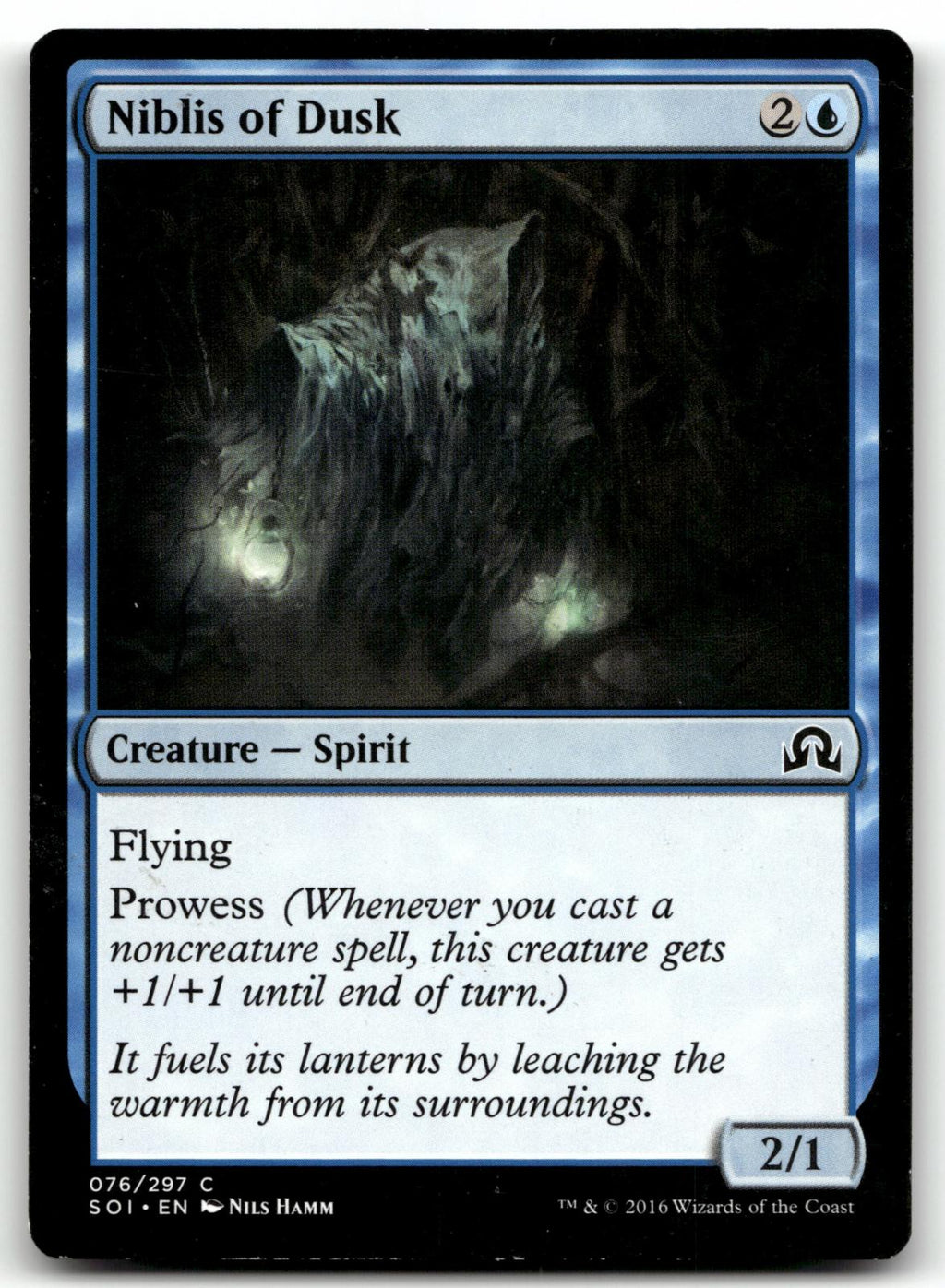 Niblis of Dusk 76 Common The List Reprints Magic: The Gathering Near Mint