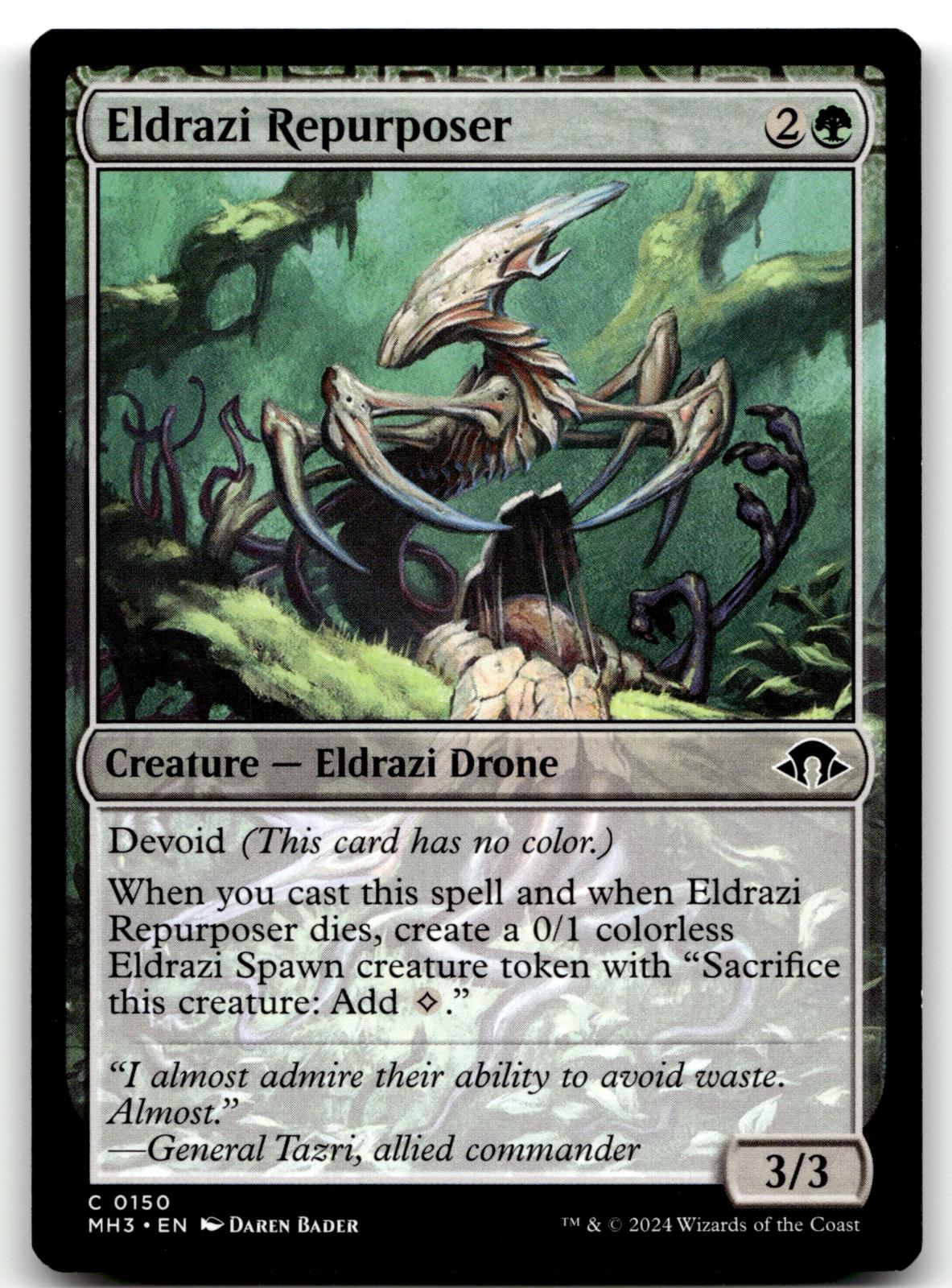 Eldrazi Repurposer 150 Common Modern Horizons 3 Magic: The Gathering Near Mint