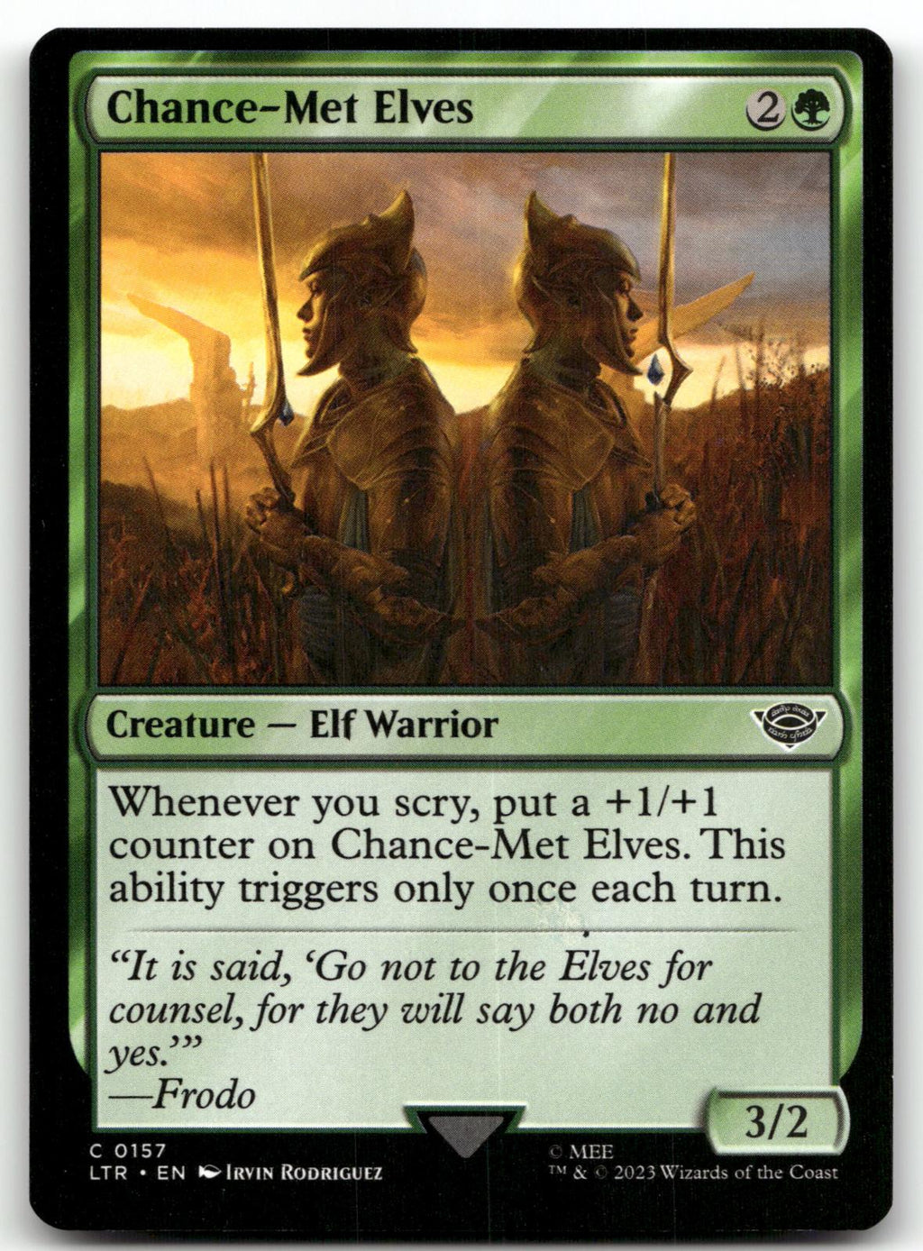Chance-Met Elves 157 Universes Beyond: The Lord of the Rings: 