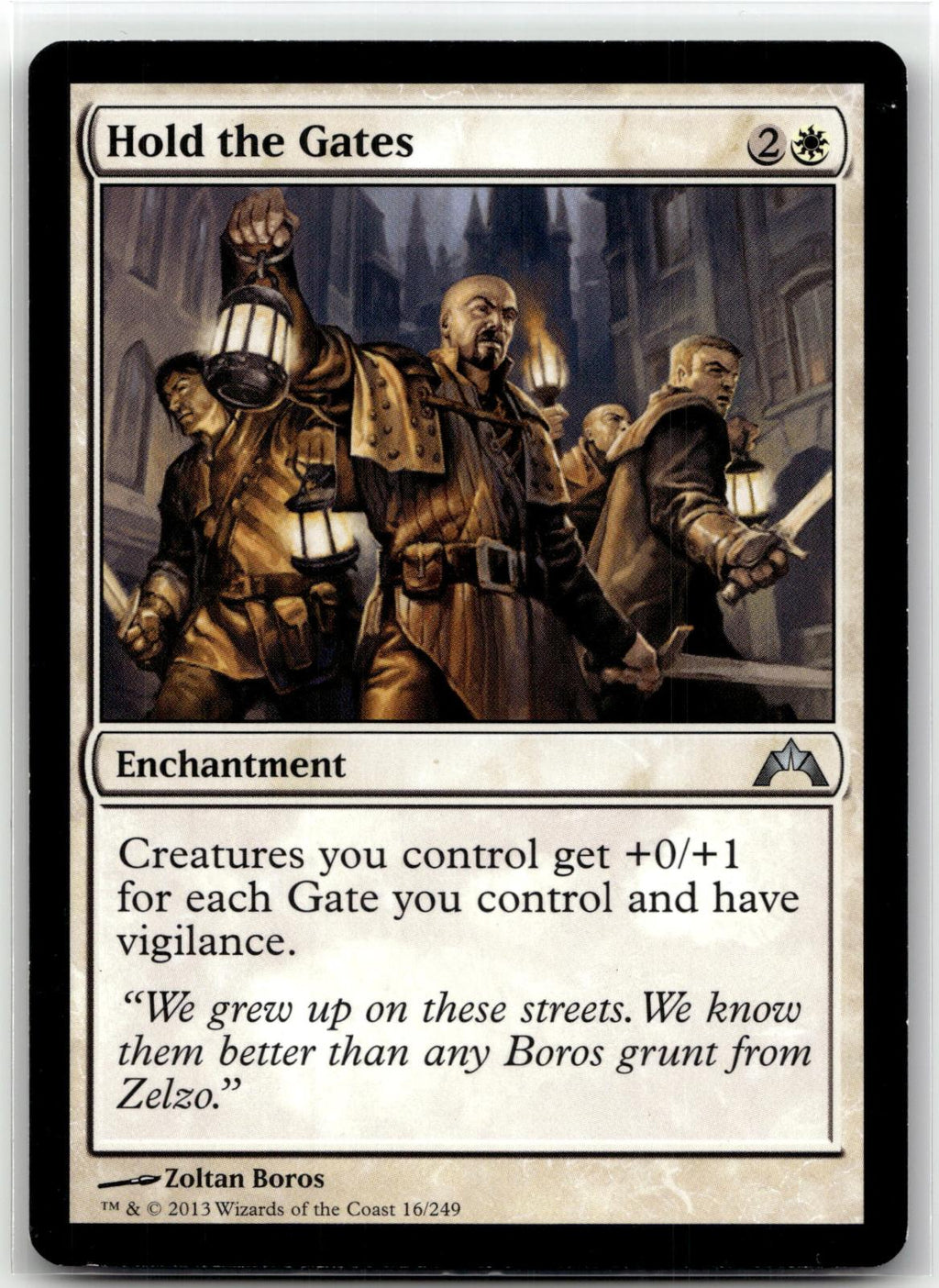 Hold the Gates 16 Uncommon Gatecrash Magic: The Gathering Near Mint