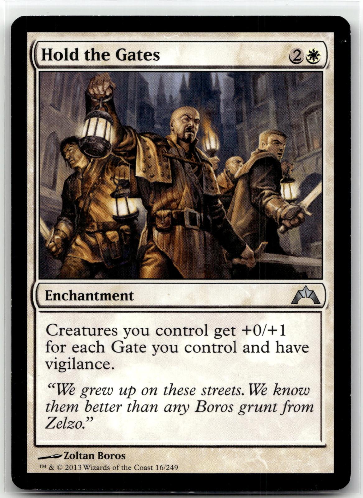 Hold the Gates 16 Uncommon Gatecrash Magic: The Gathering Near Mint