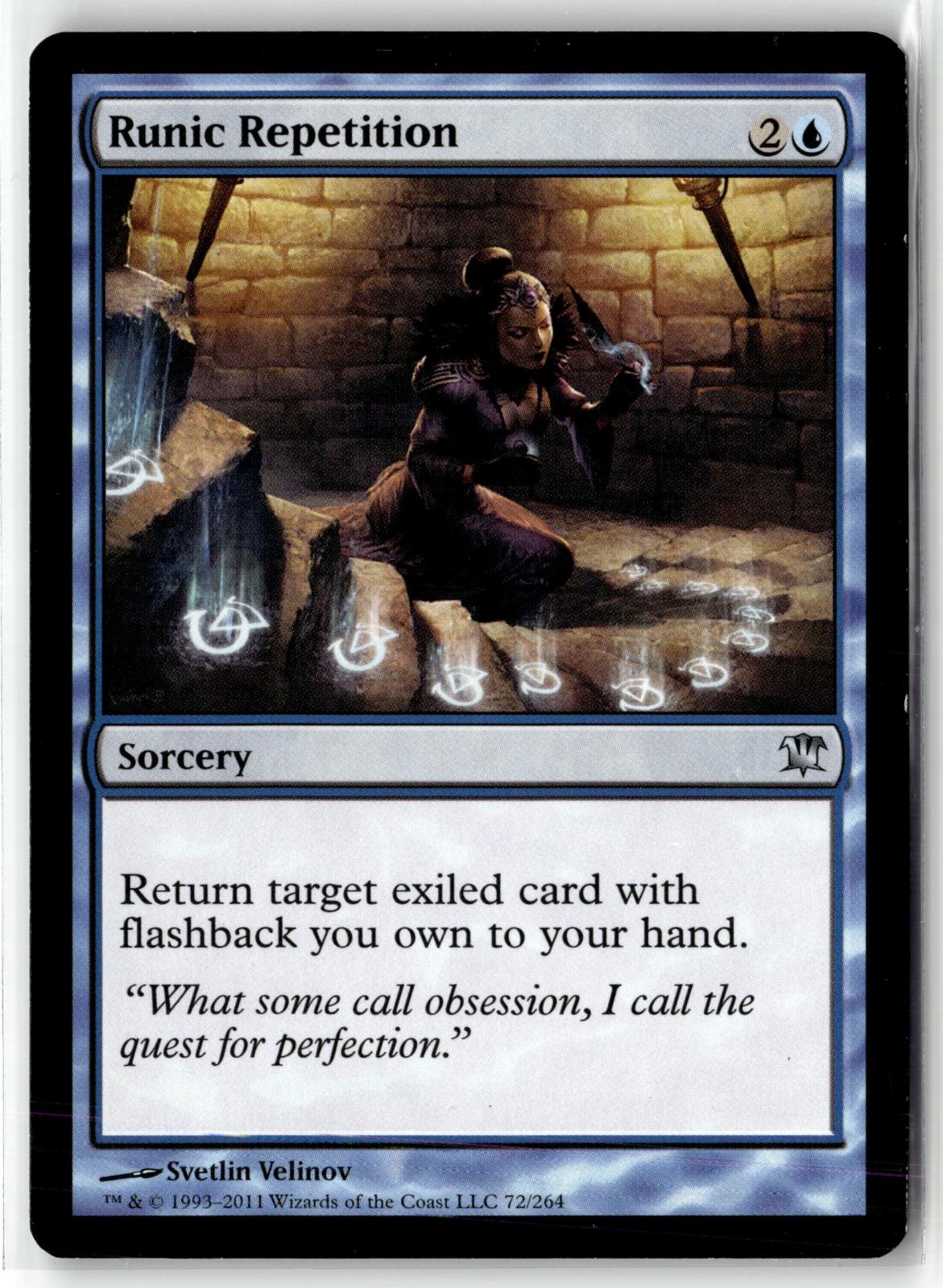 Runic Repetition 72 Uncommon Innistrad Magic: The Gathering Near Mint