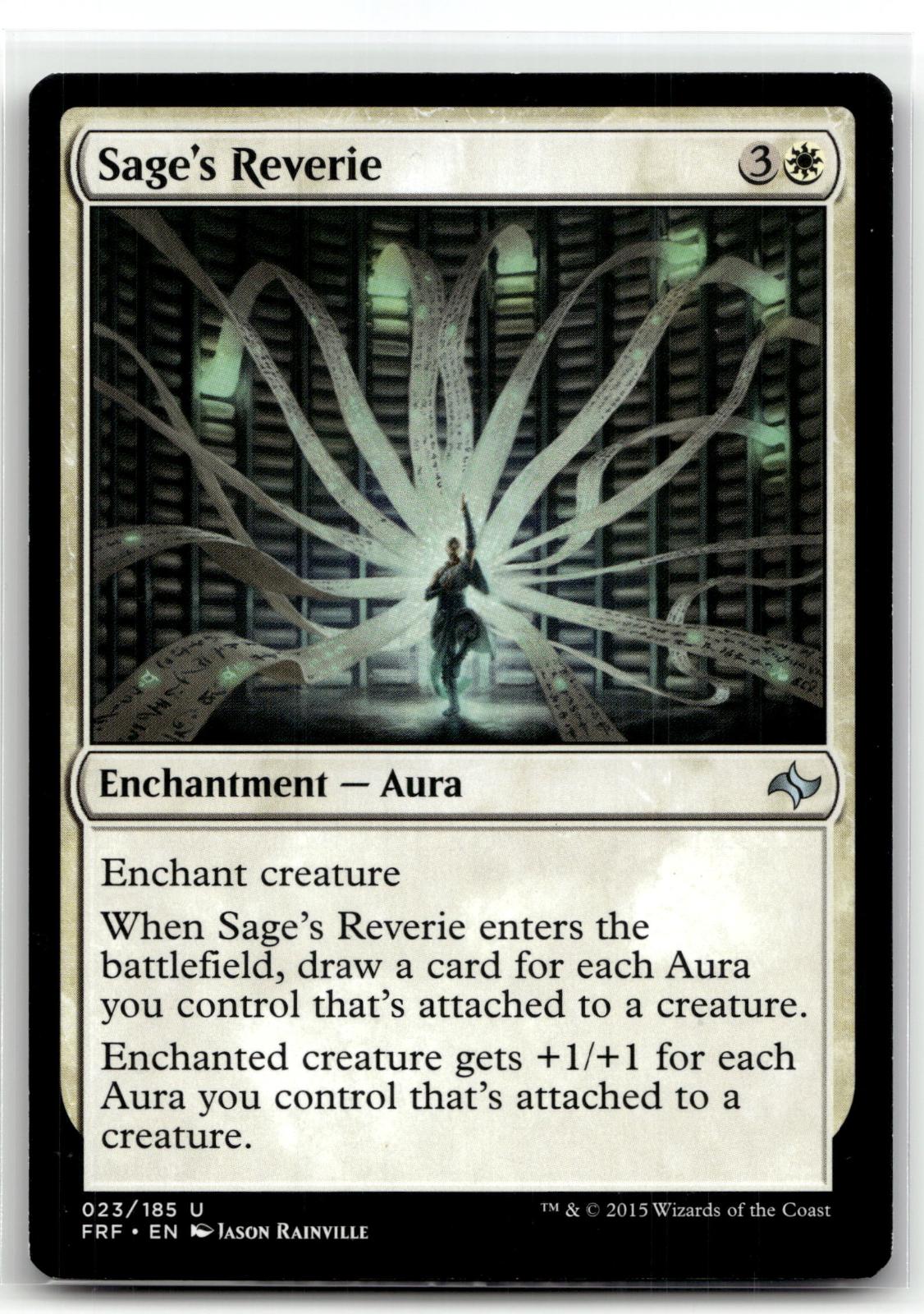 Sage's Reverie 23 Uncommon Fate Reforged Magic: The Gathering Near Mint