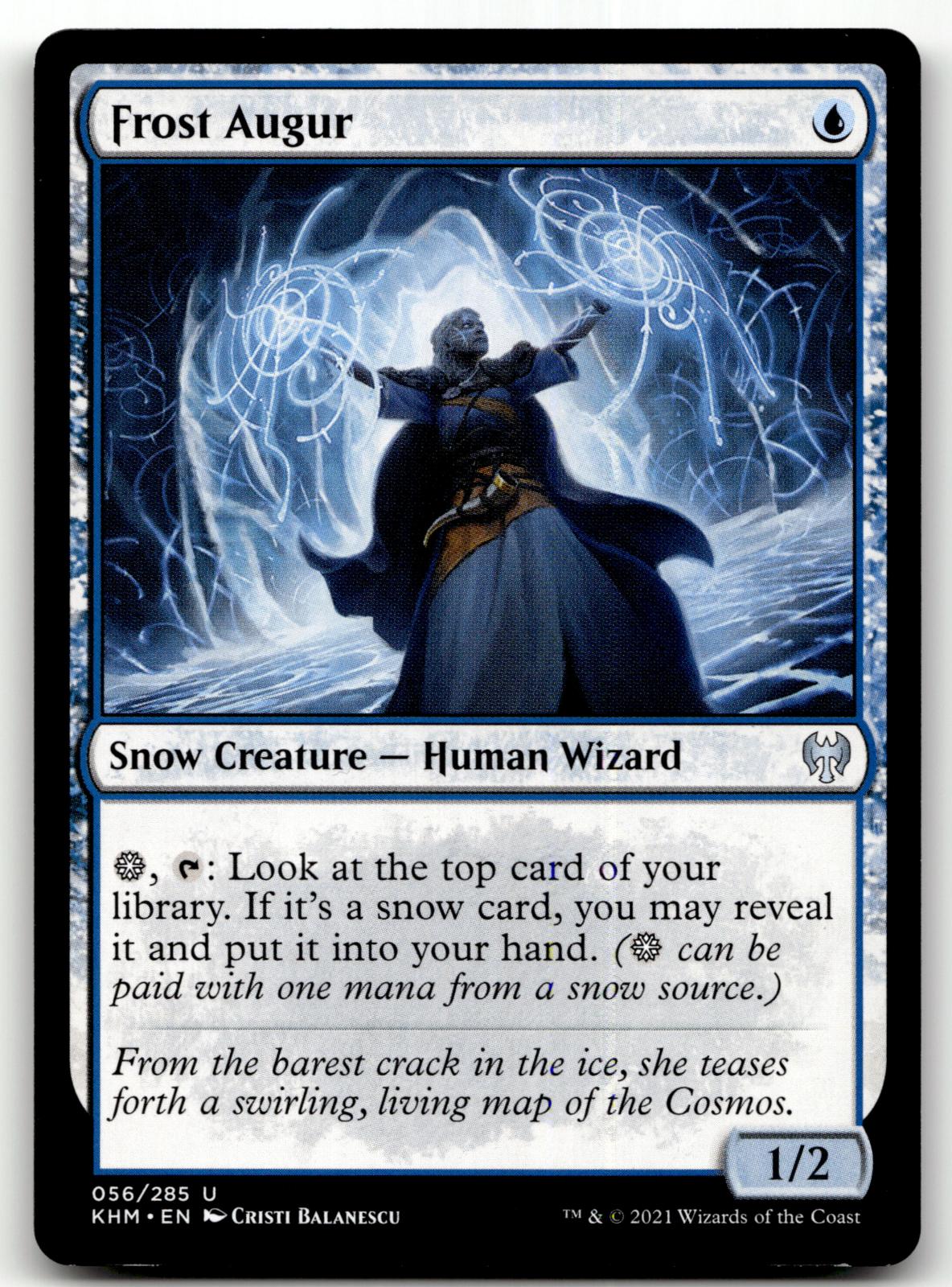 Frost Augur 56 Uncommon Kaldheim Magic: The Gathering Near Mint