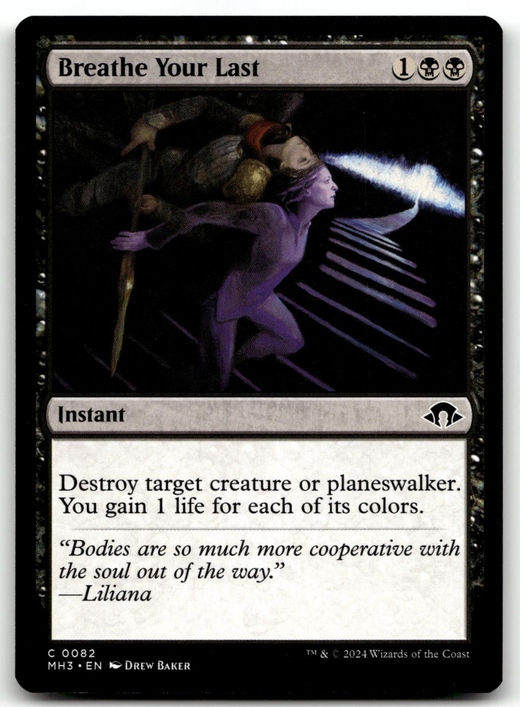 Breathe Your Last 82 Common Modern Horizons 3 Magic: The Gathering Near Mint