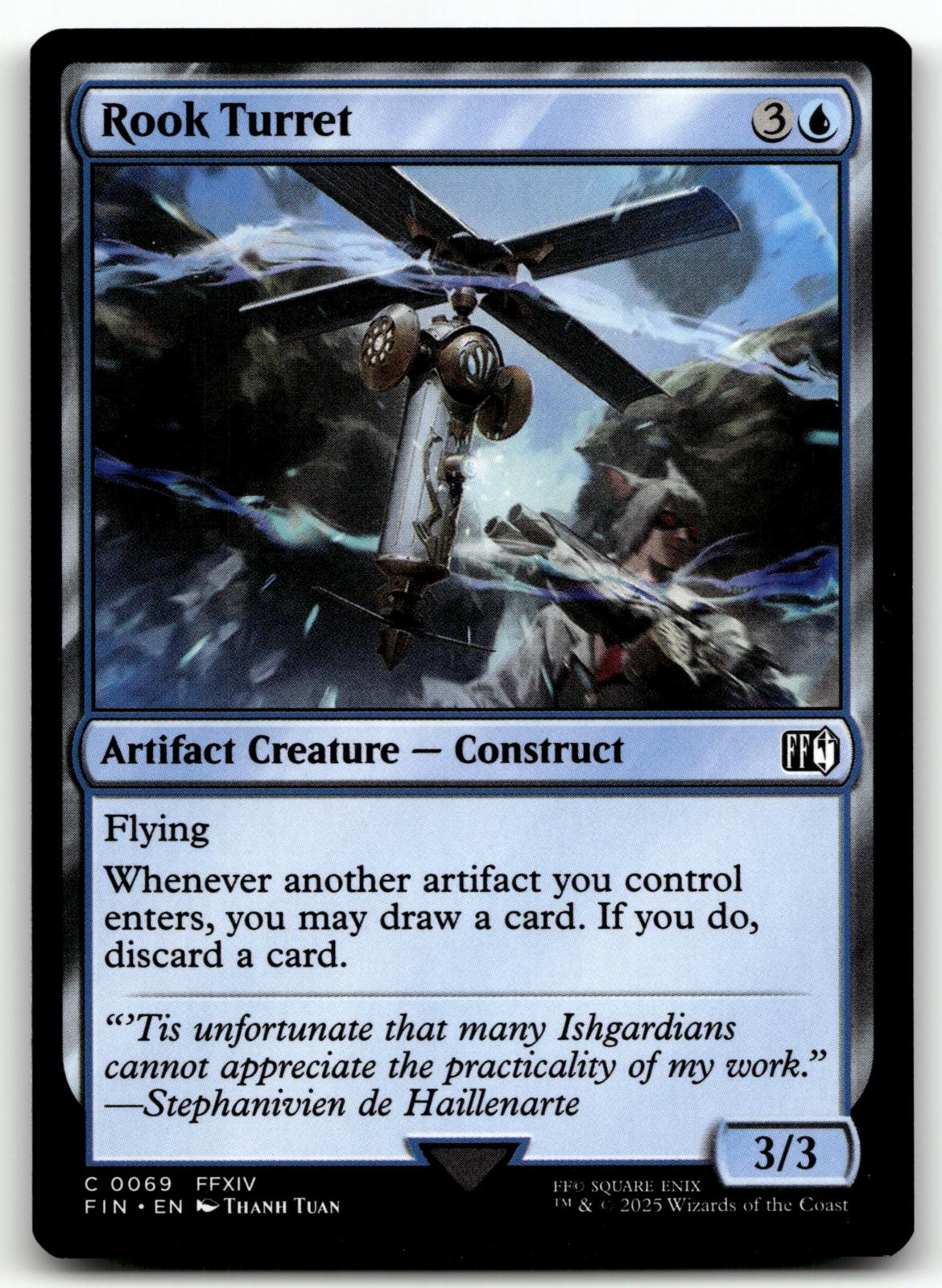 Rook Turret 69 Common FINAL FANTASY Magic: The Gathering Near Mint