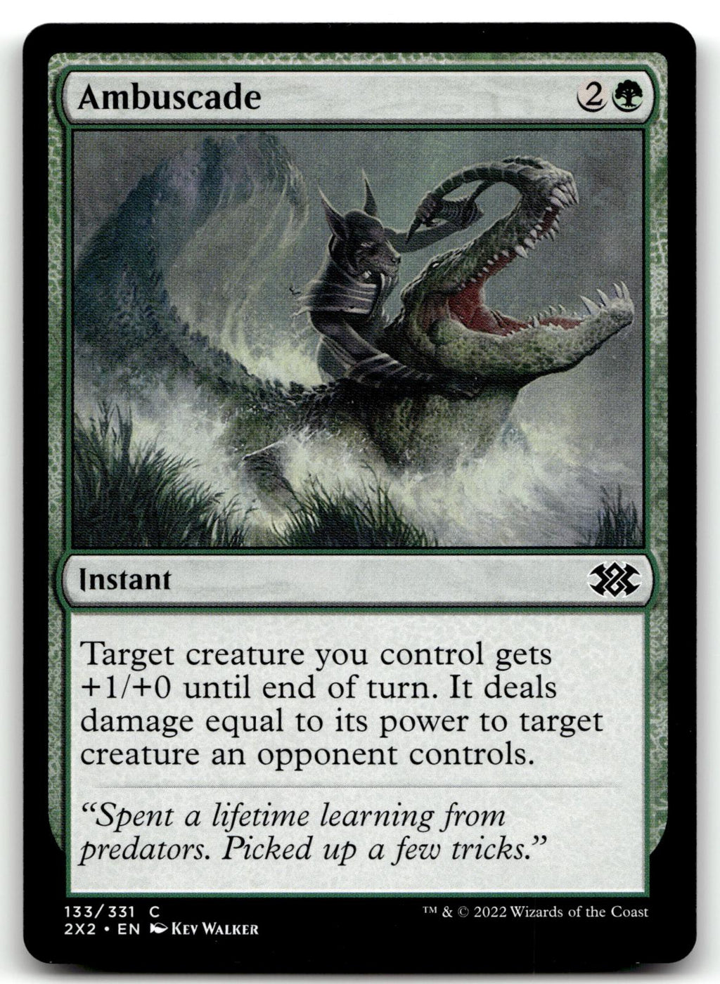 Ambuscade 133 Common Double Masters 2022 Magic: The Gathering Near Mint