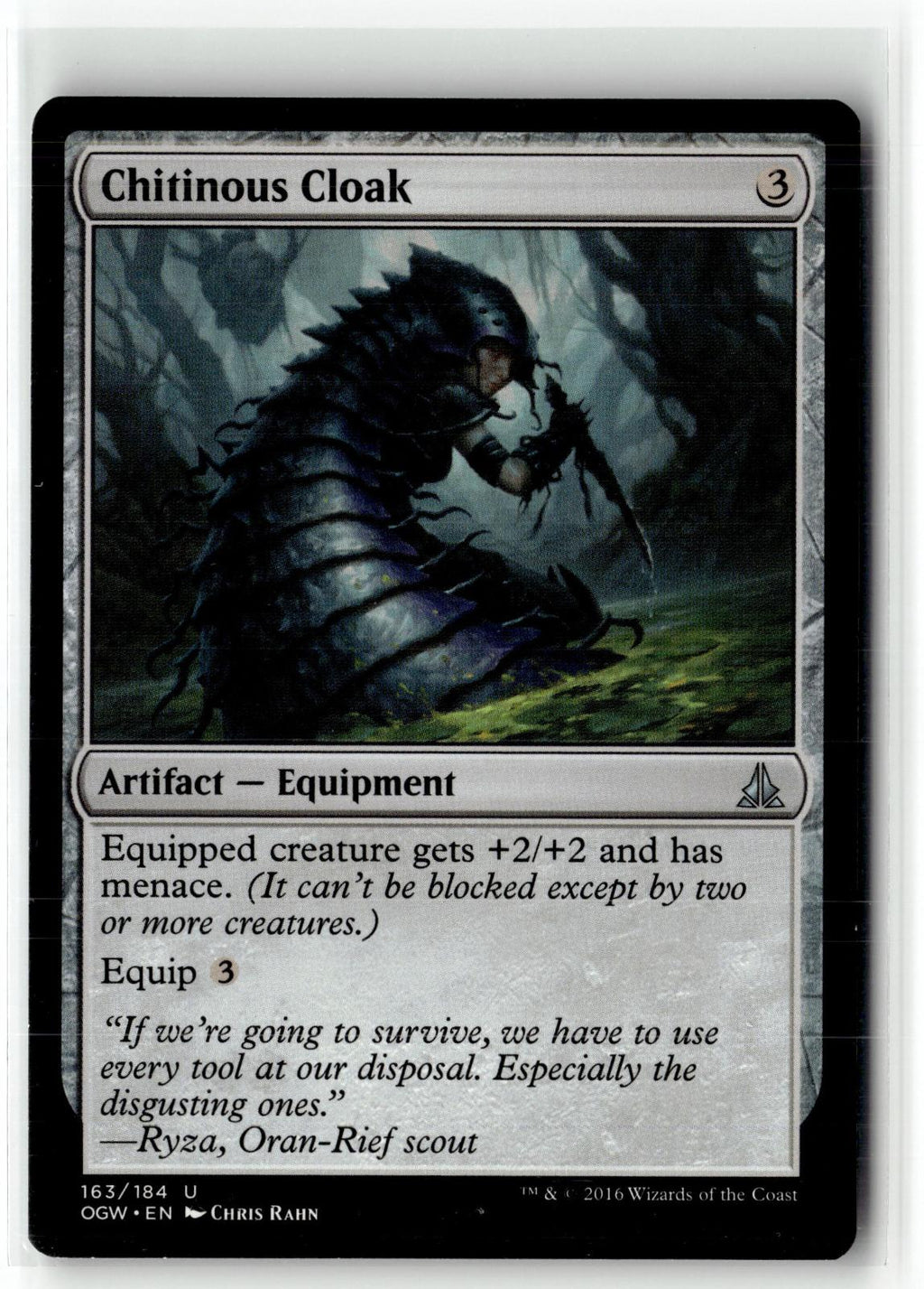 Chitinous Cloak 163 Uncommon Oath of the Gatewatch Magic: The Gathering NM
