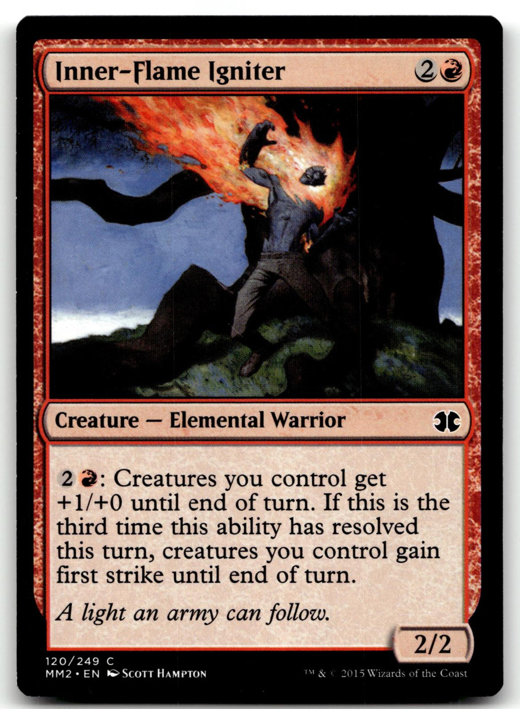 Inner-Flame Igniter 120 Common Modern Masters 2015 Magic: The Gathering NM