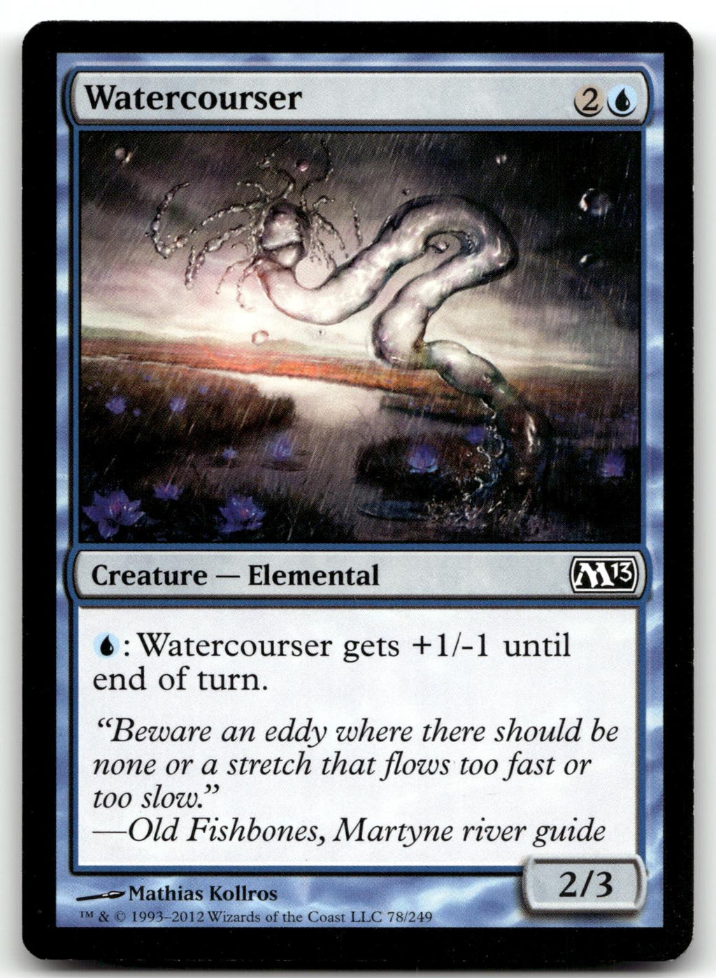 Watercourser 78 Common Magic 2013 (M13) Magic: The Gathering Near Mint